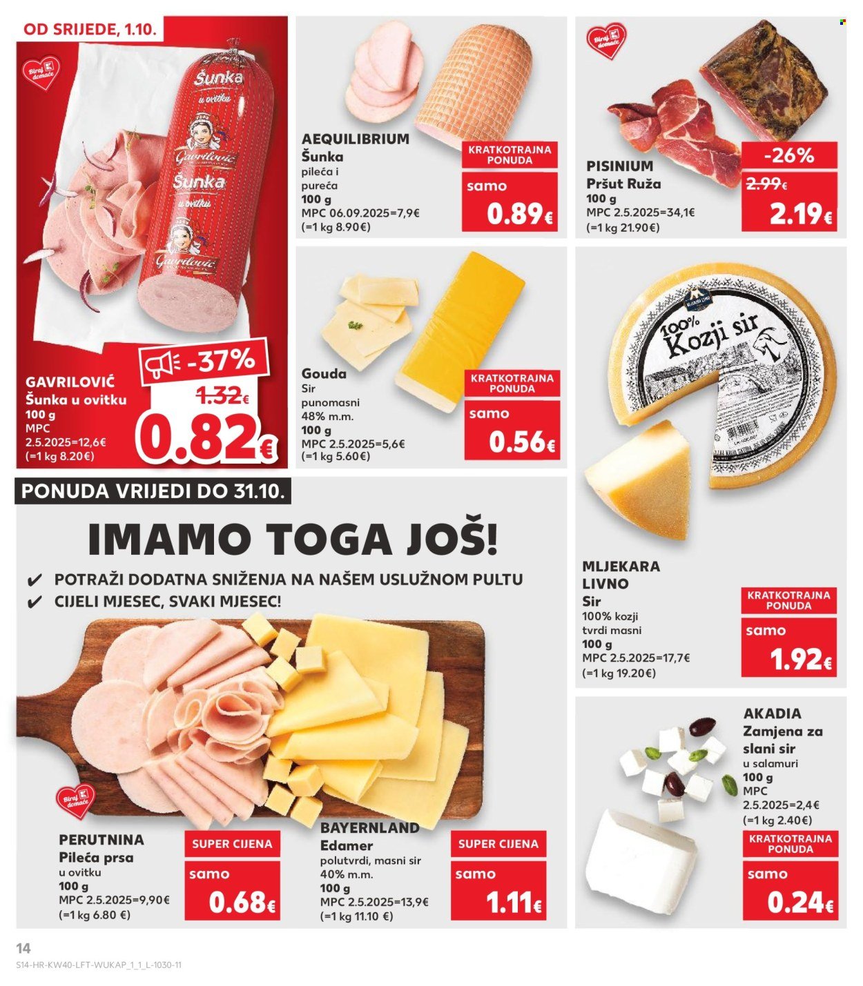 KAUFLAND katalog - Od srijede 01.10.2025.