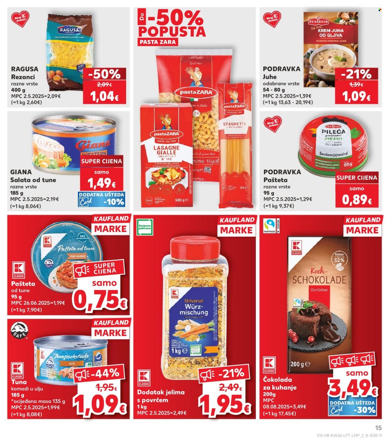 KAUFLAND katalog - PO KUTU SE DOBRA CIJENA POZNAJE!