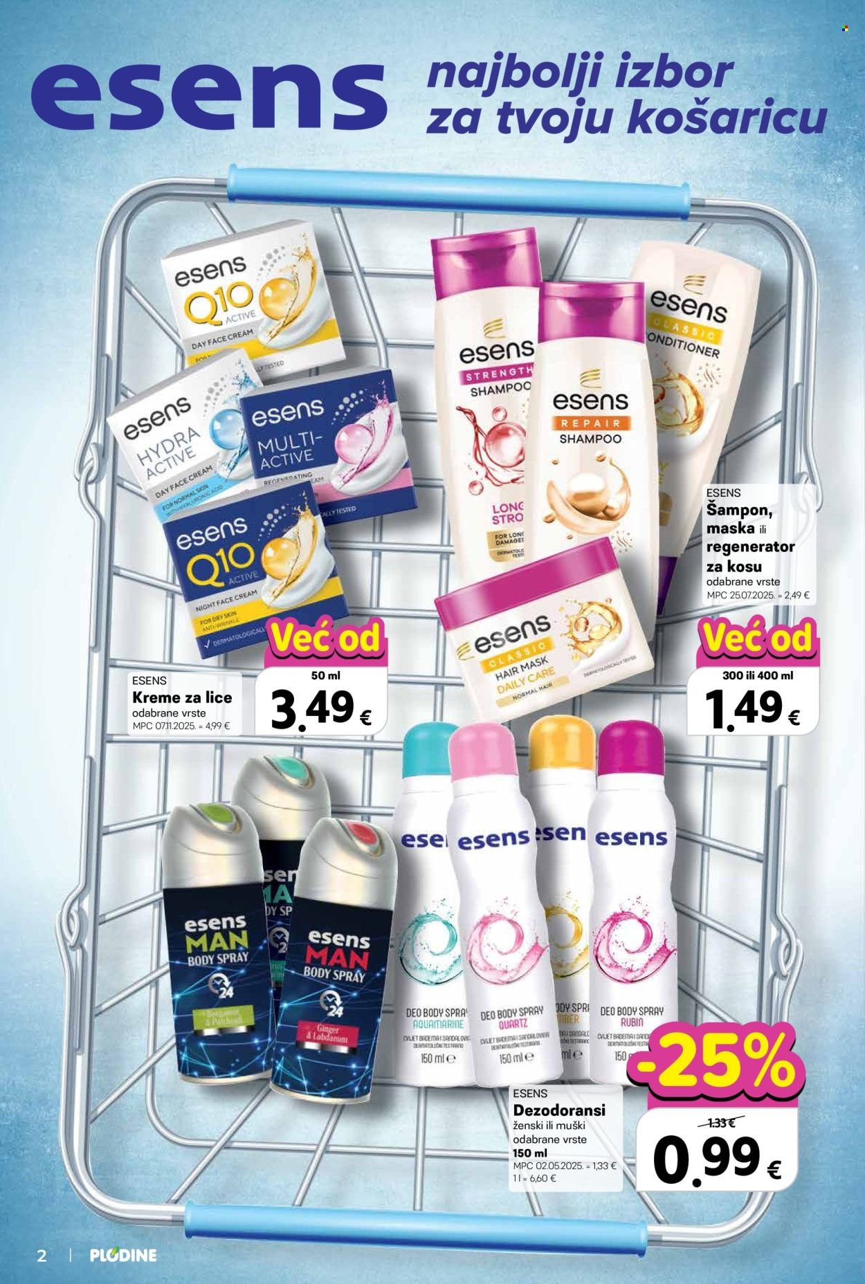 PLODINE katalog - KATALOG VRIJEME JE ZA VRHUNSKU NJEGU