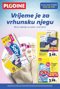 PLODINE katalog - KATALOG VRIJEME JE ZA VRHUNSKU NJEGU