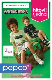 PEPCO katalog - Odjeća Minecraft