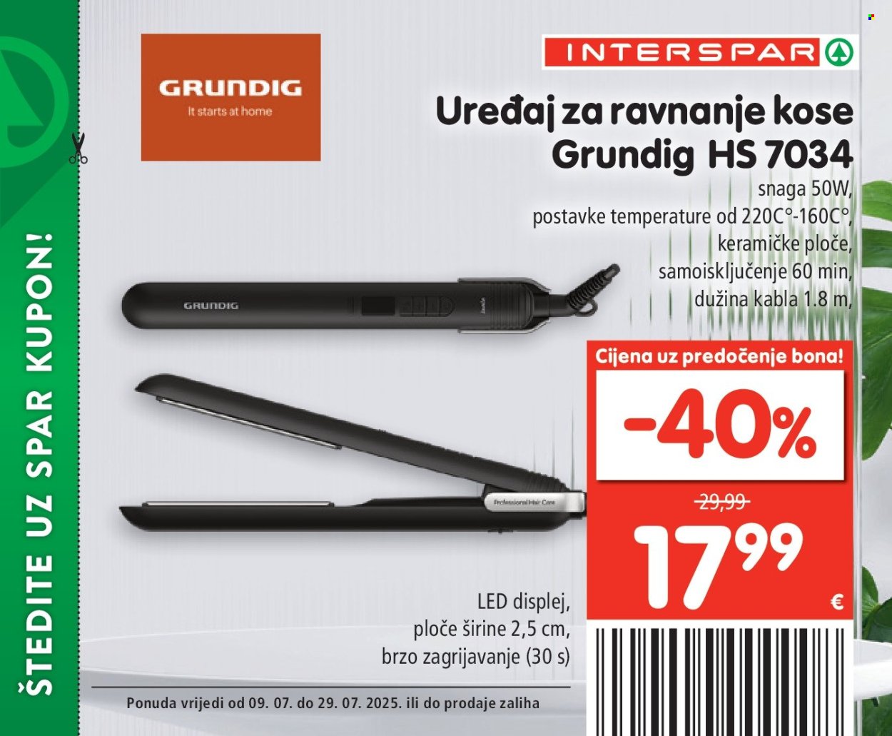 INTERSPAR katalog - INTERSPAR pogodnosti
