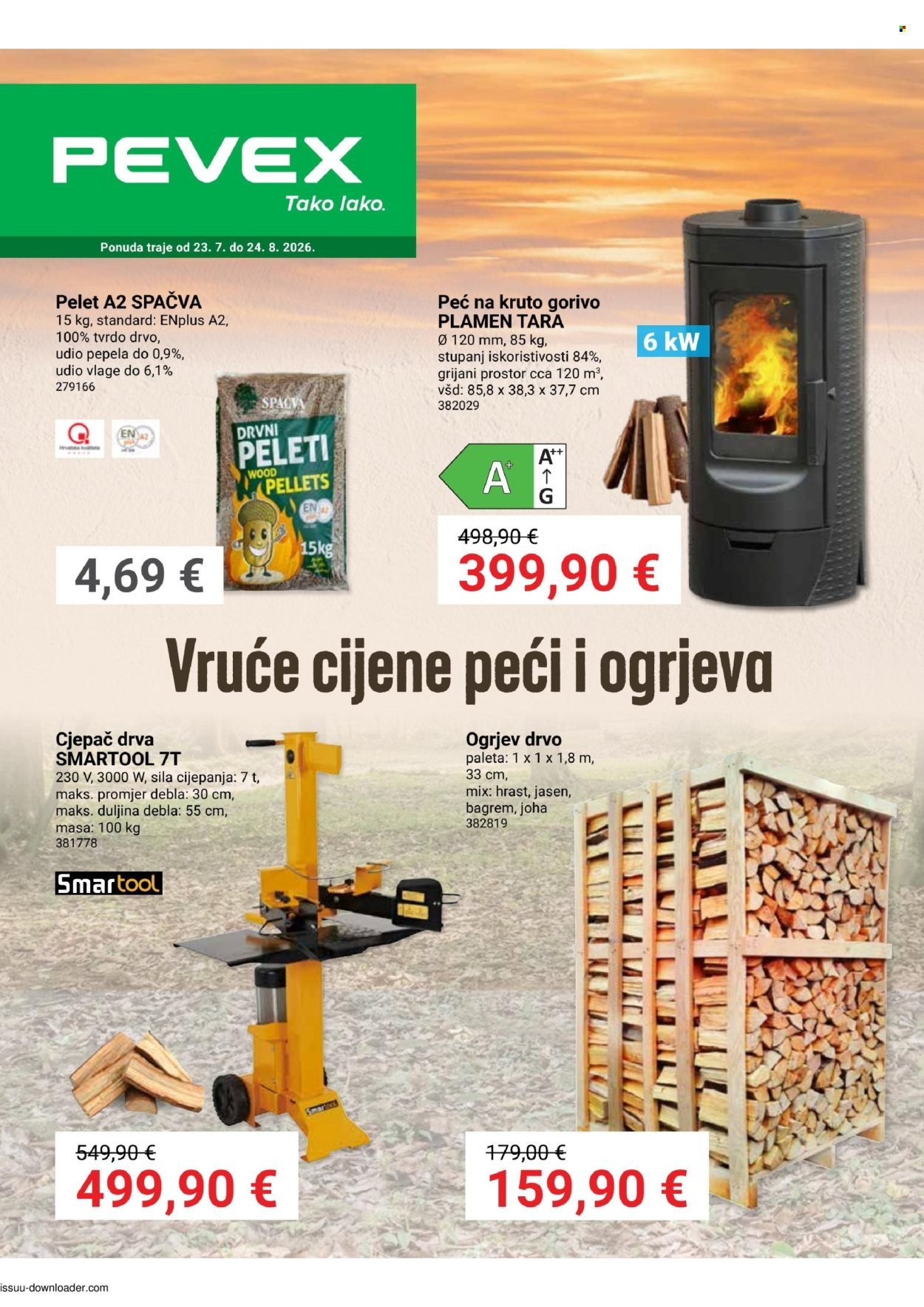 PEVEX katalog - Od četvrtka 23.07.2026.