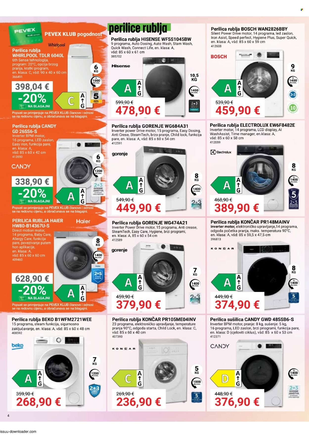 PEVEX katalog - Od četvrtka 23.07.2026.