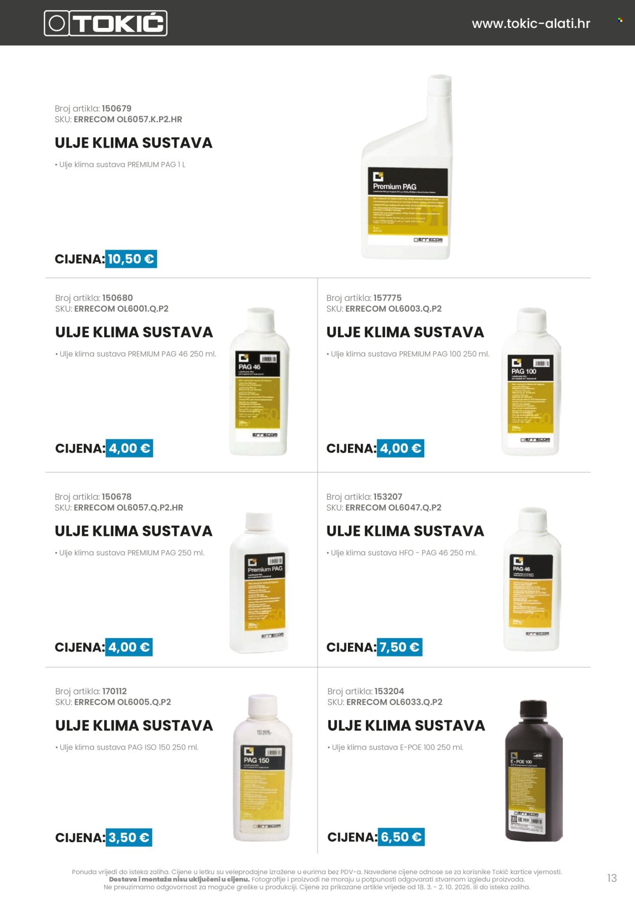 TOKIĆ katalog - Letak klimatizacije