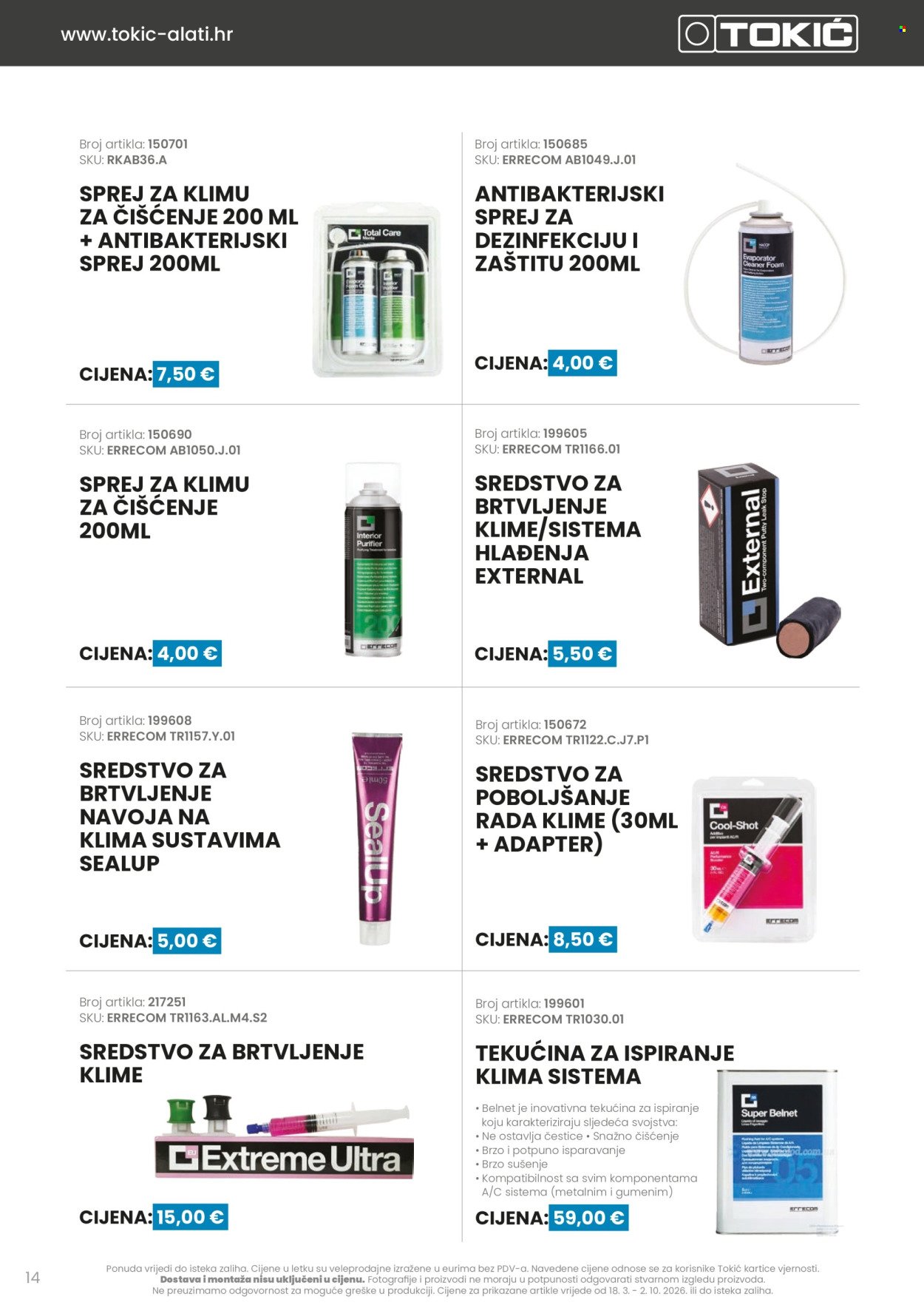 TOKIĆ katalog - Letak klimatizacije