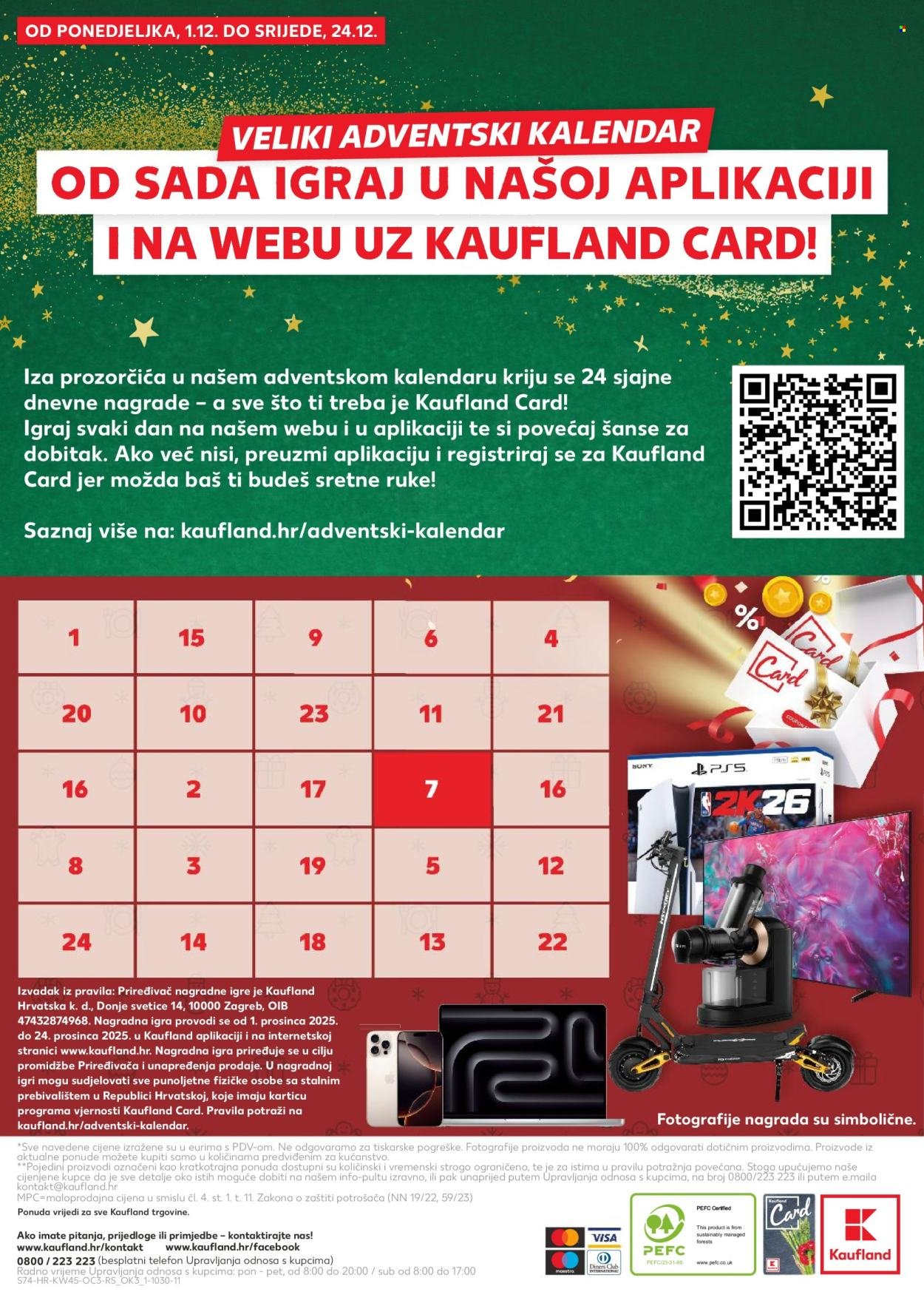 KAUFLAND katalog - Od ponedeljka 03.11.2025.