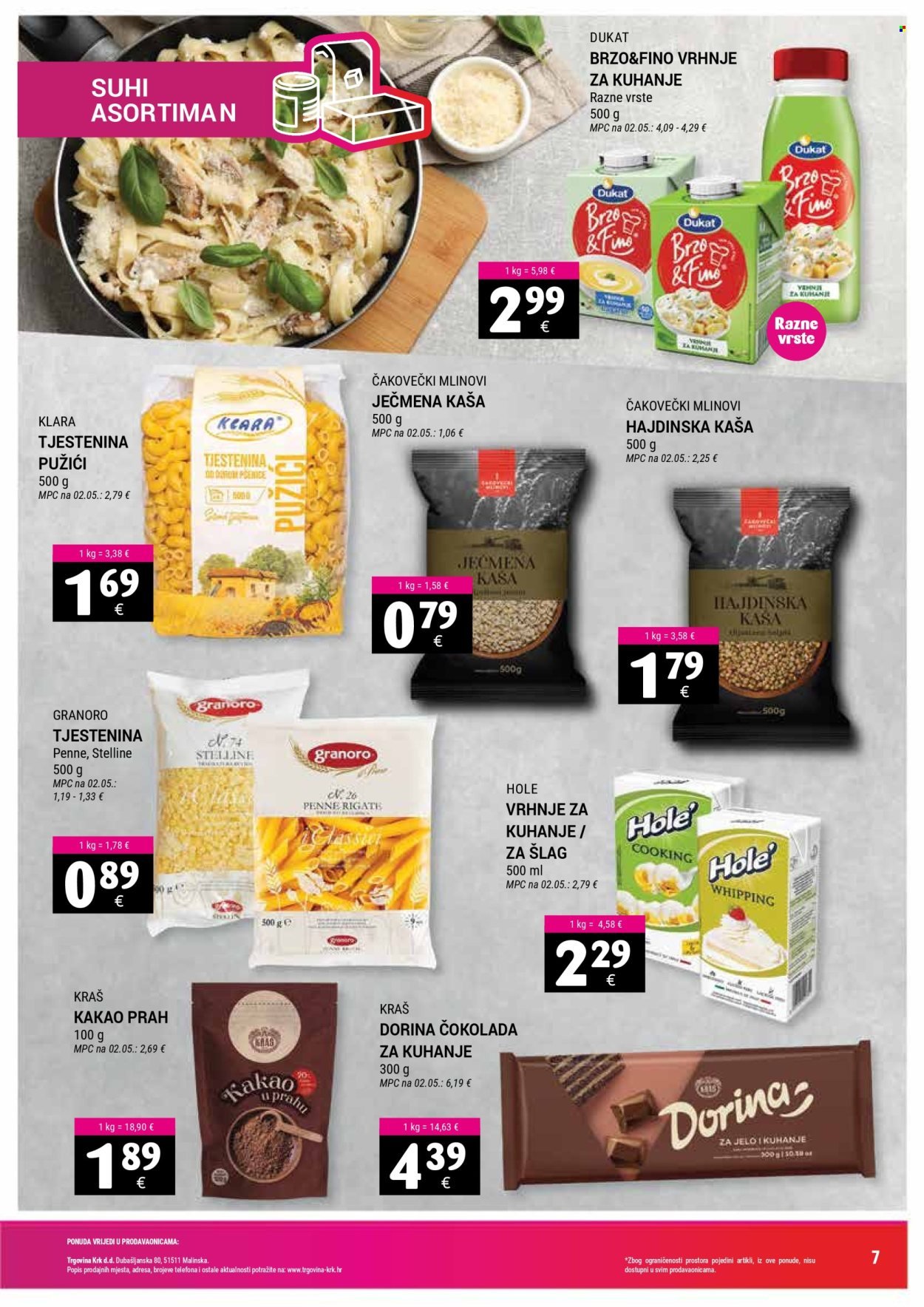 TRGOVINA KRK katalog - Od srijede 01.07.2026.