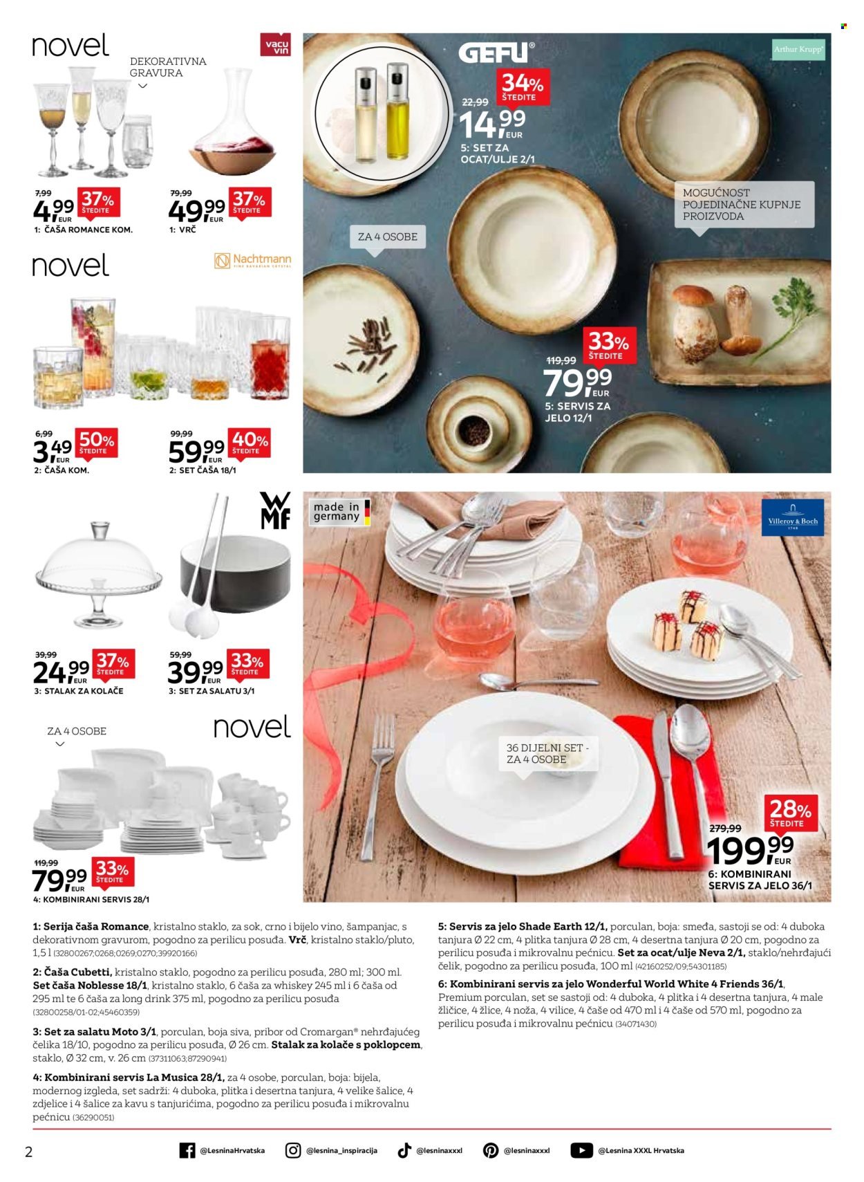 LESNINA katalog - Elegancija na stolu