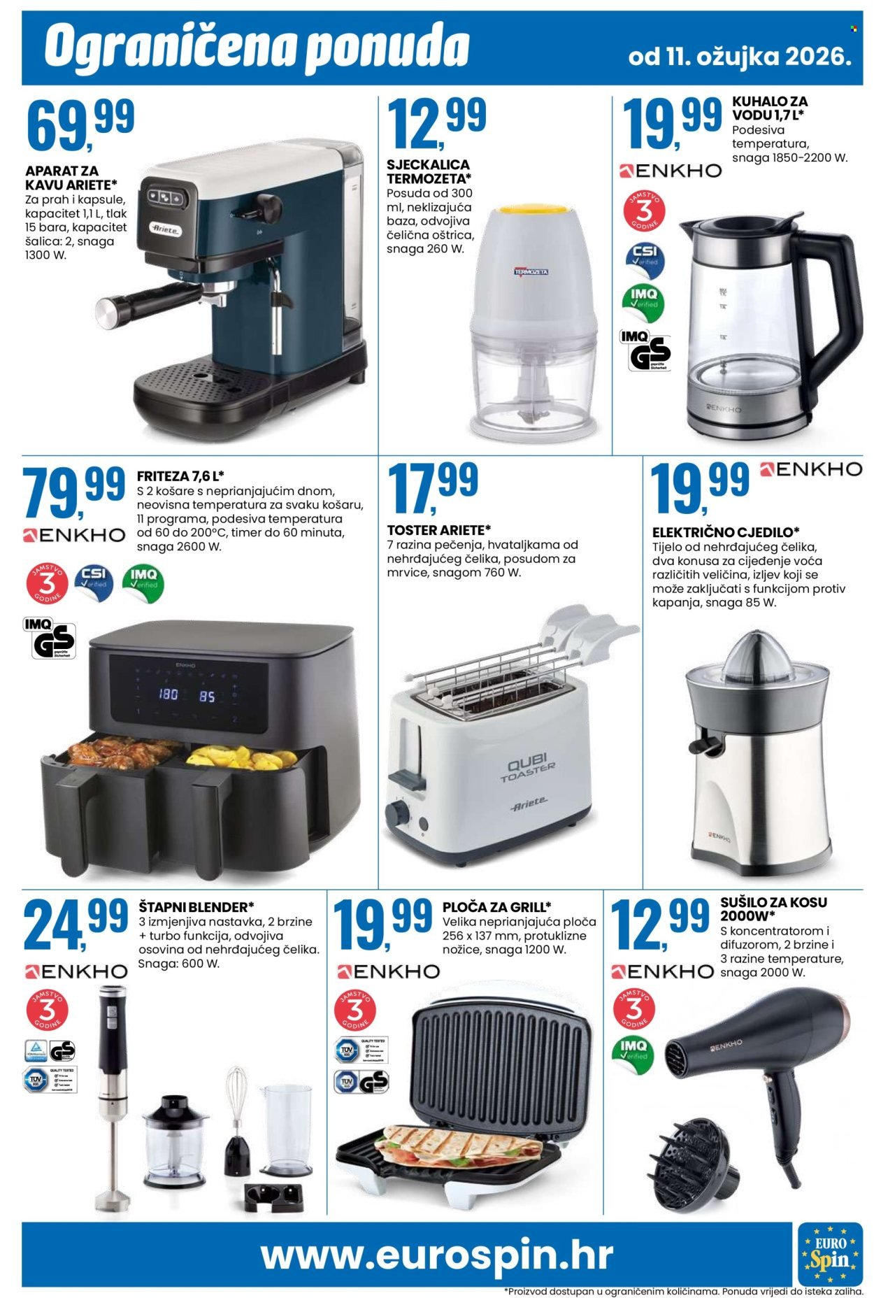 EUROSPIN katalog - Od srijede 11.03.2026.