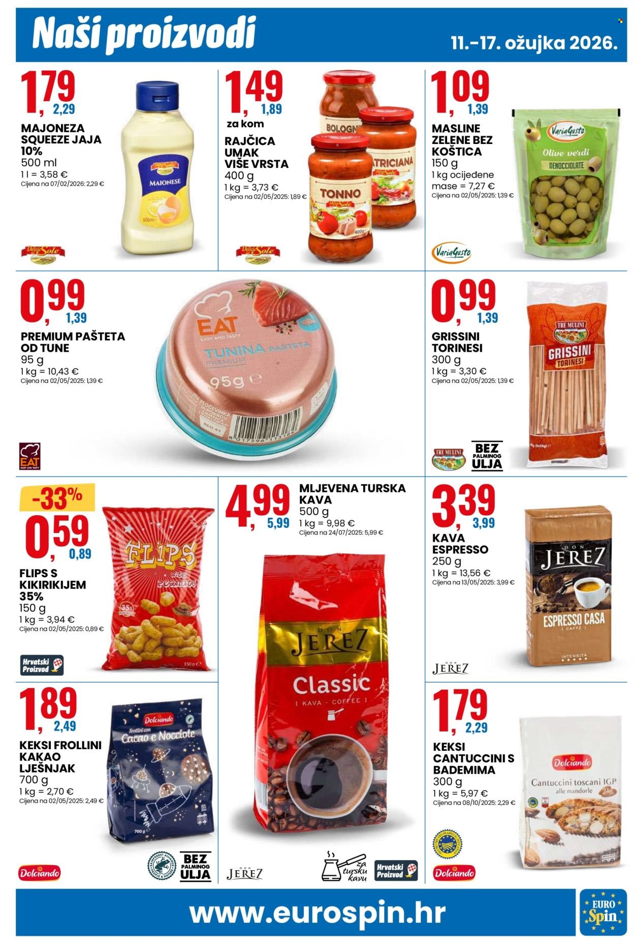 EUROSPIN katalog - Od srijede 11.03.2026.