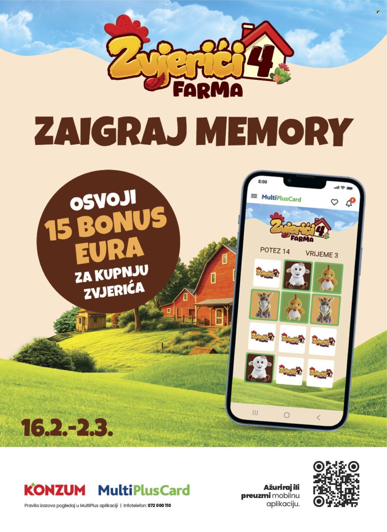 KONZUM katalog - Od srijede 18.02.2026.