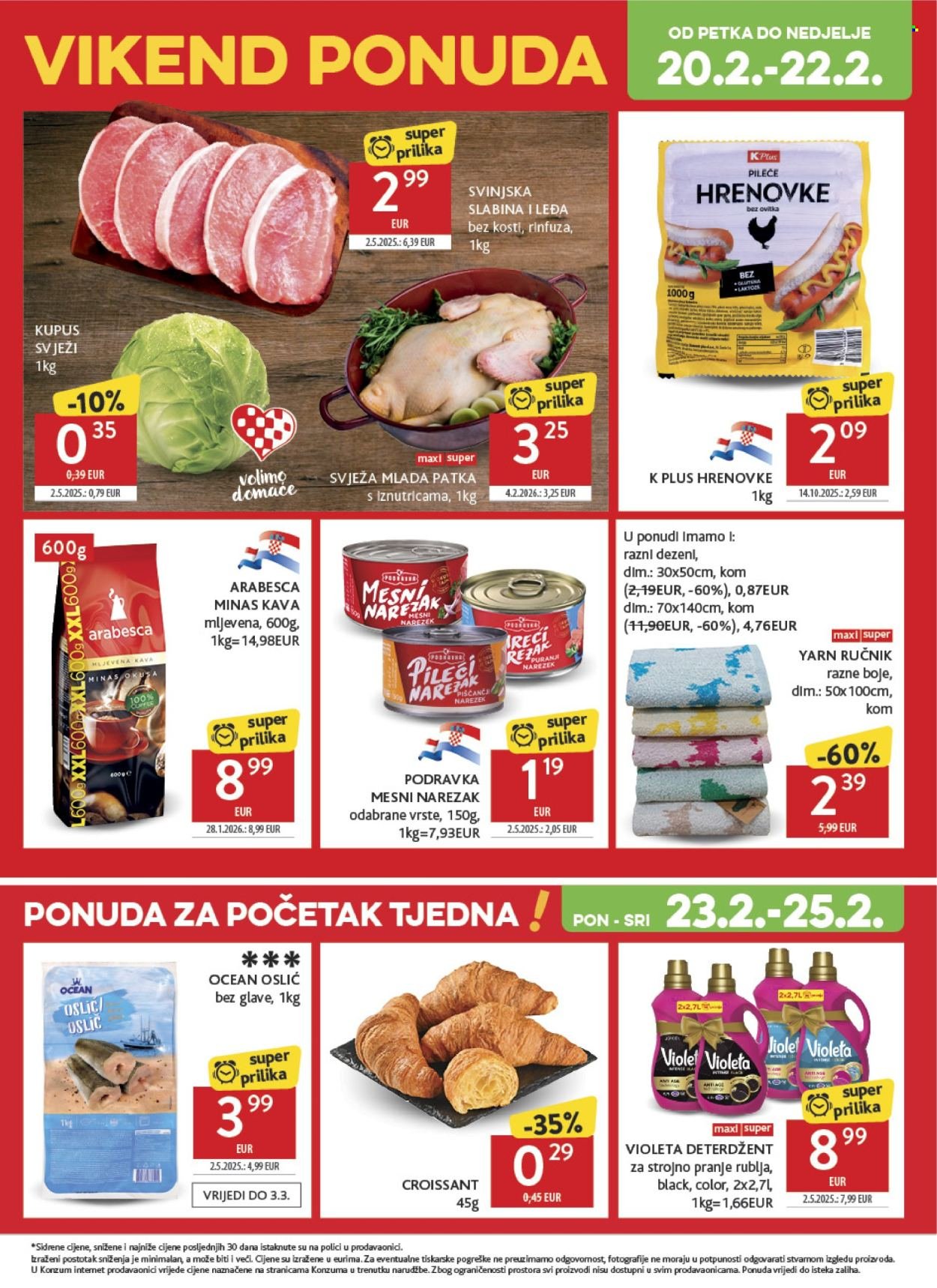 KONZUM katalog - Od srijede 18.02.2026.