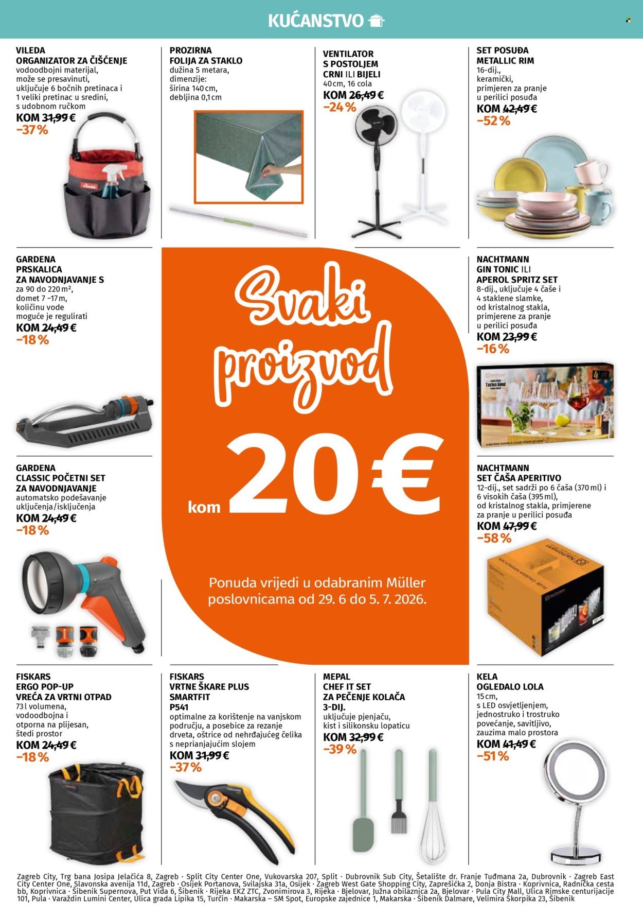 MÜLLER katalog - Od ponedeljka 29.06.2026.