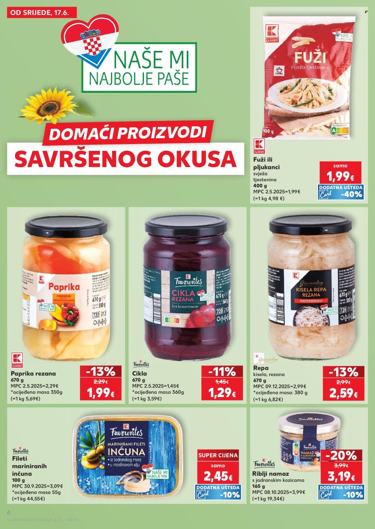 KAUFLAND katalog - NAŠE MI NAJBOLJE PAŠE