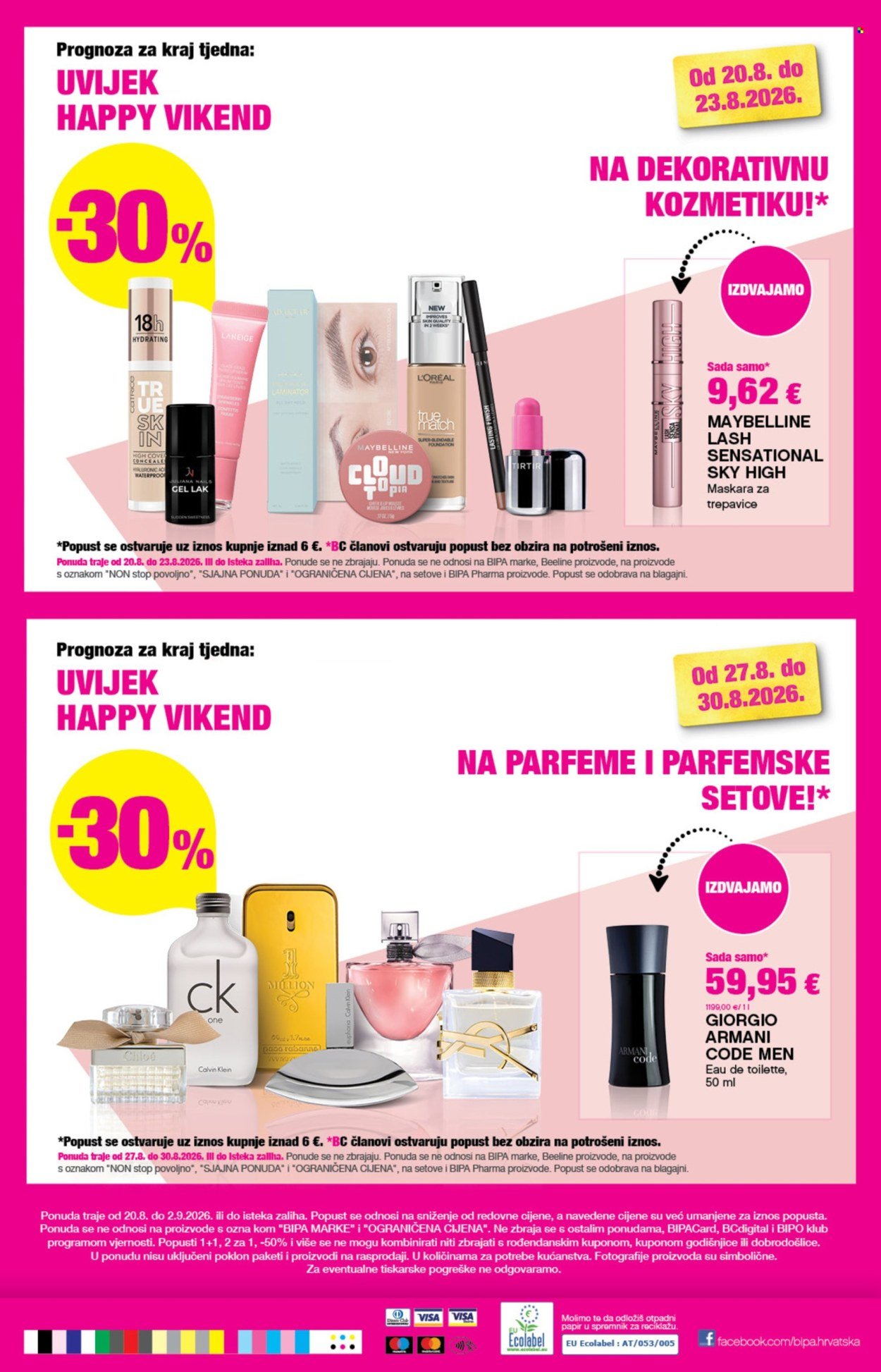 BIPA katalog - Od četvrtka 20.08.2026.