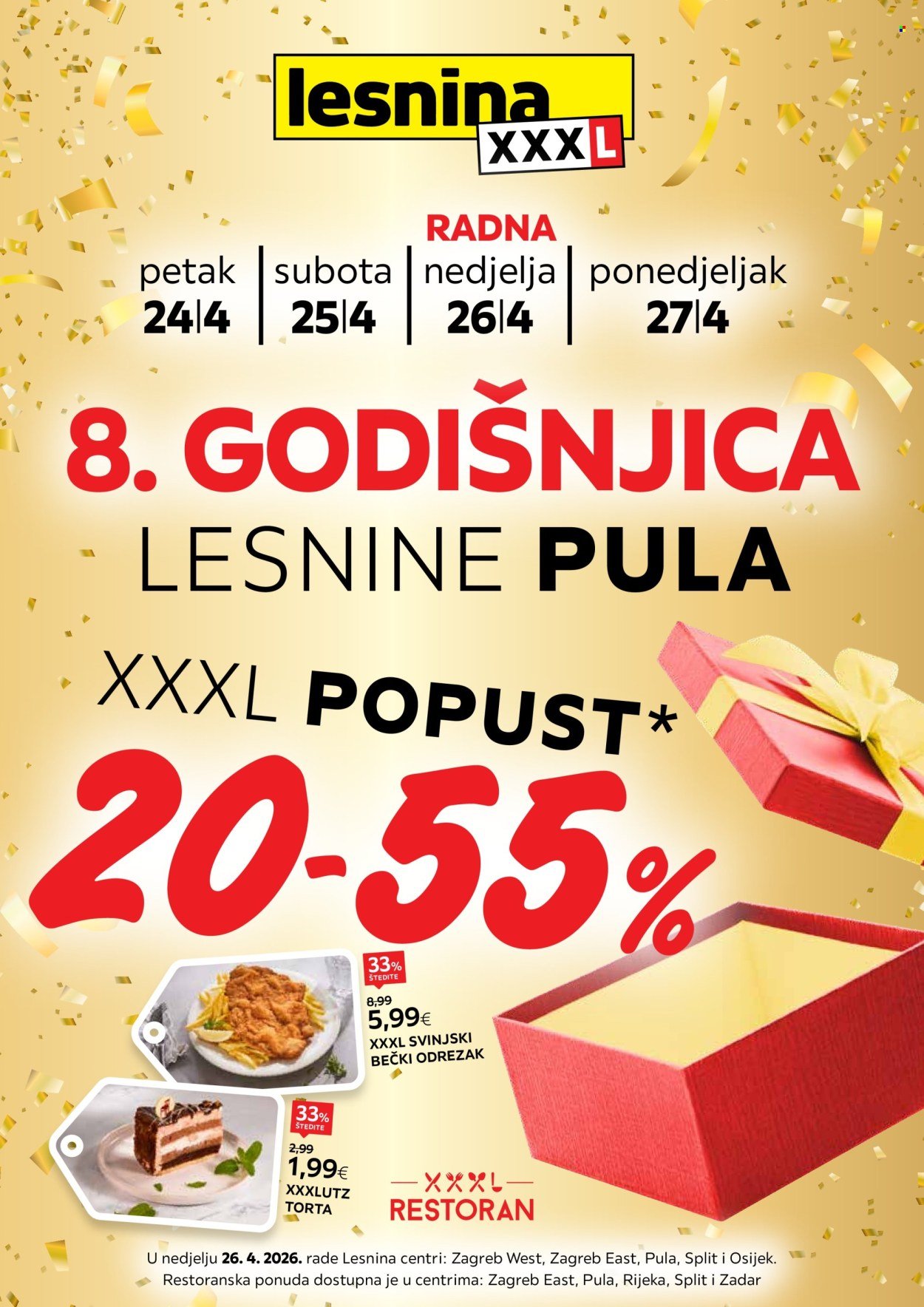LESNINA katalog - 8. godišnjica Lesnine Pula