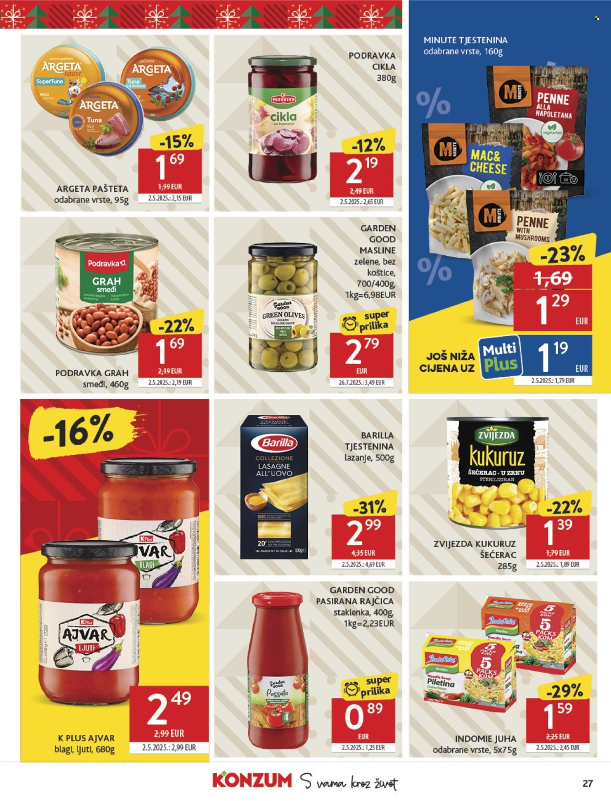 KONZUM katalog - Od subote 27.12.2025.