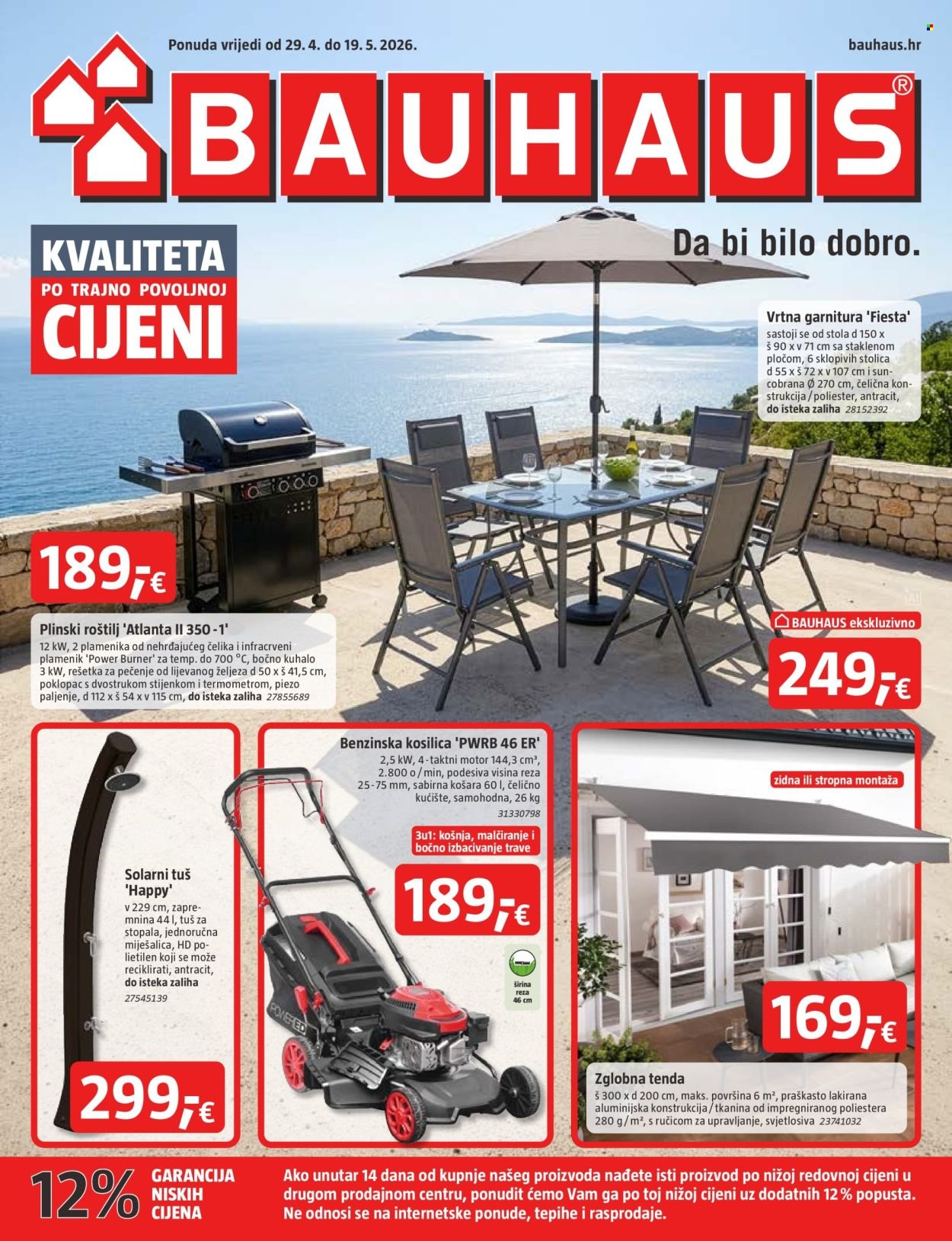 BAUHAUS katalog - Letak Svibanj 2026.