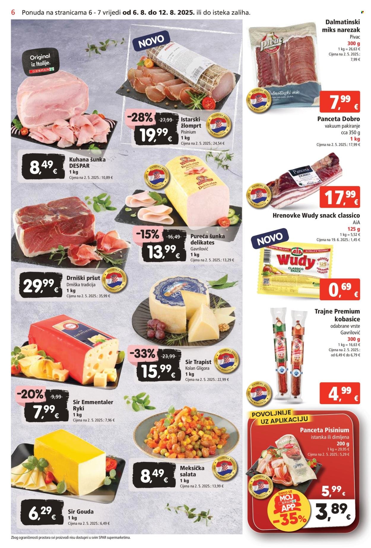 SPAR katalog - Od srijede 06.08.2025.