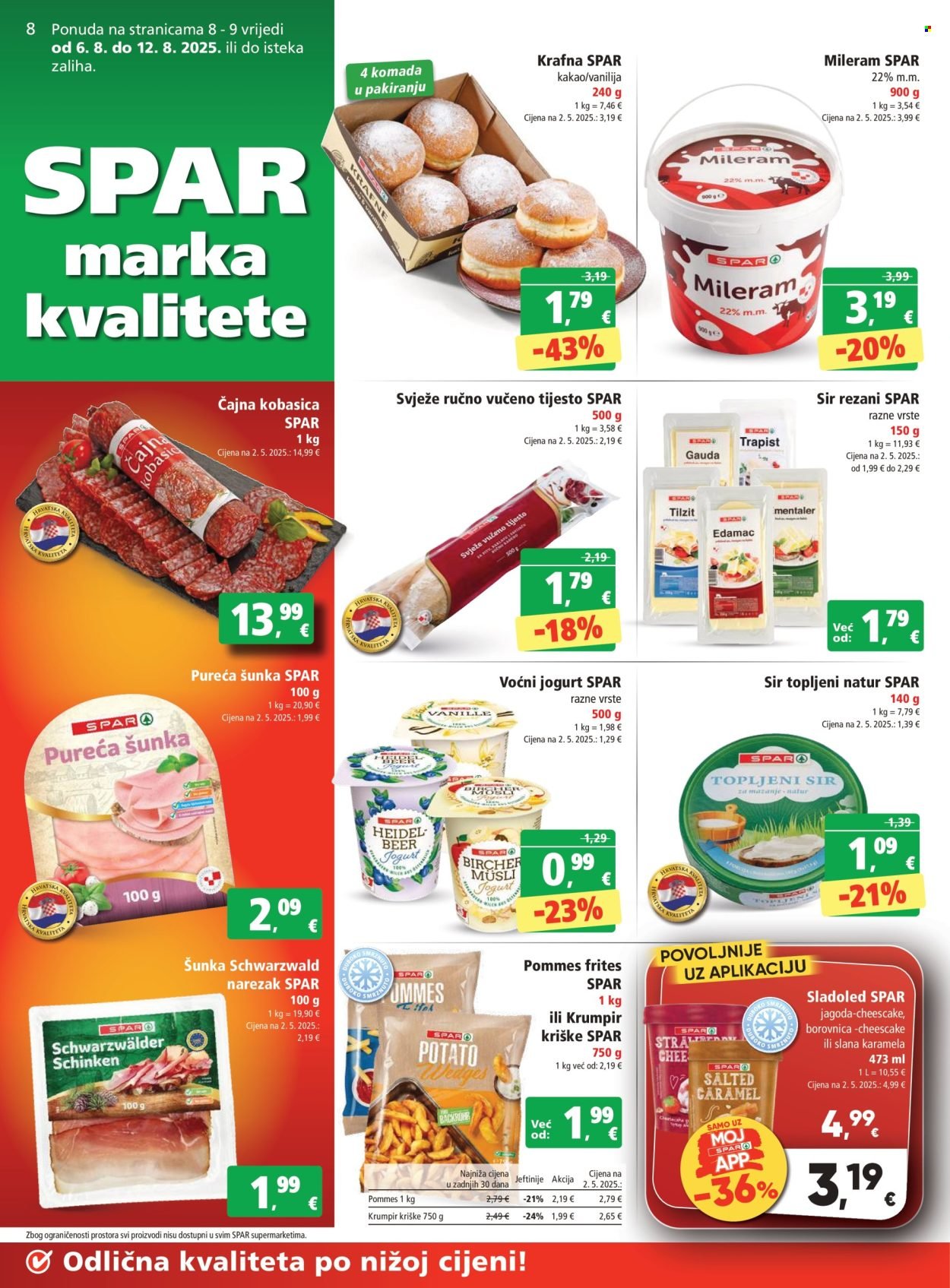 SPAR katalog - Od srijede 06.08.2025.