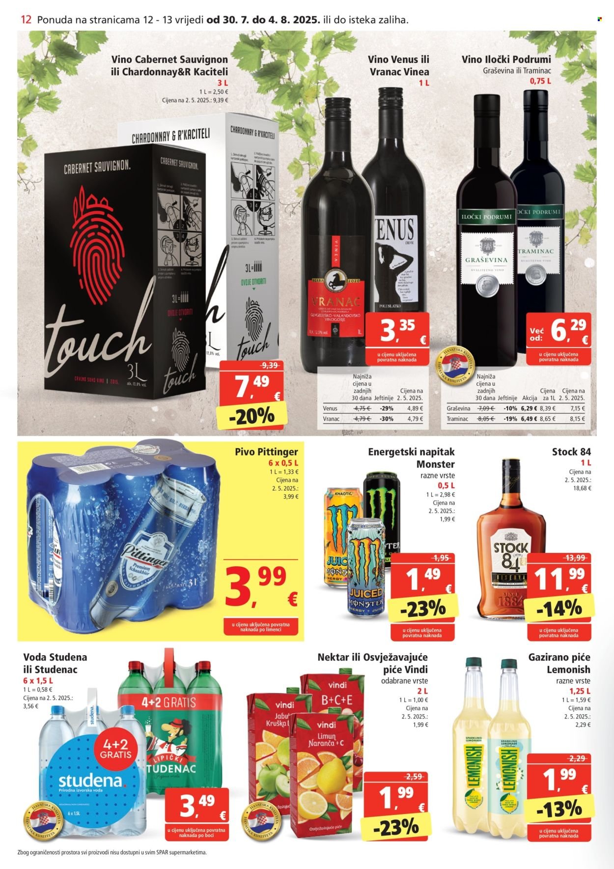 SPAR katalog - Od srijede 30.07.2025.