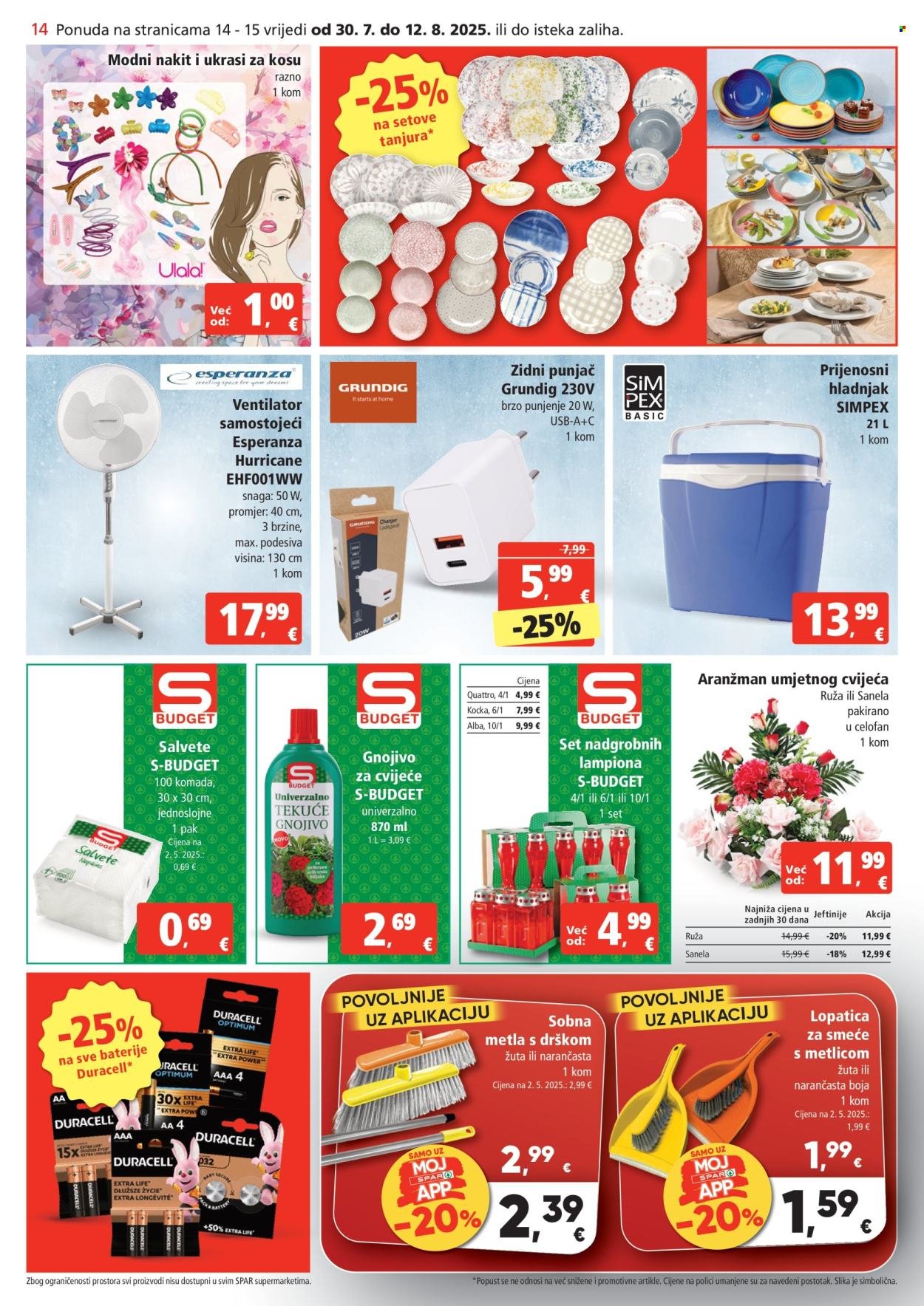 SPAR katalog - Od srijede 30.07.2025.