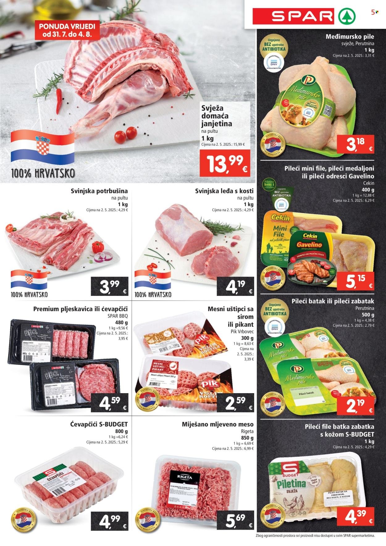 SPAR katalog - Od srijede 30.07.2025.