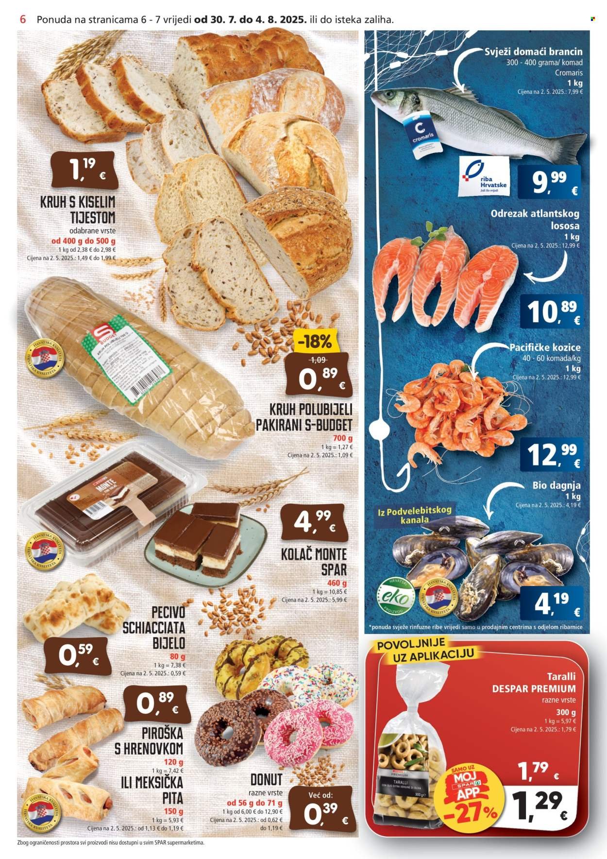SPAR katalog - Od srijede 30.07.2025.