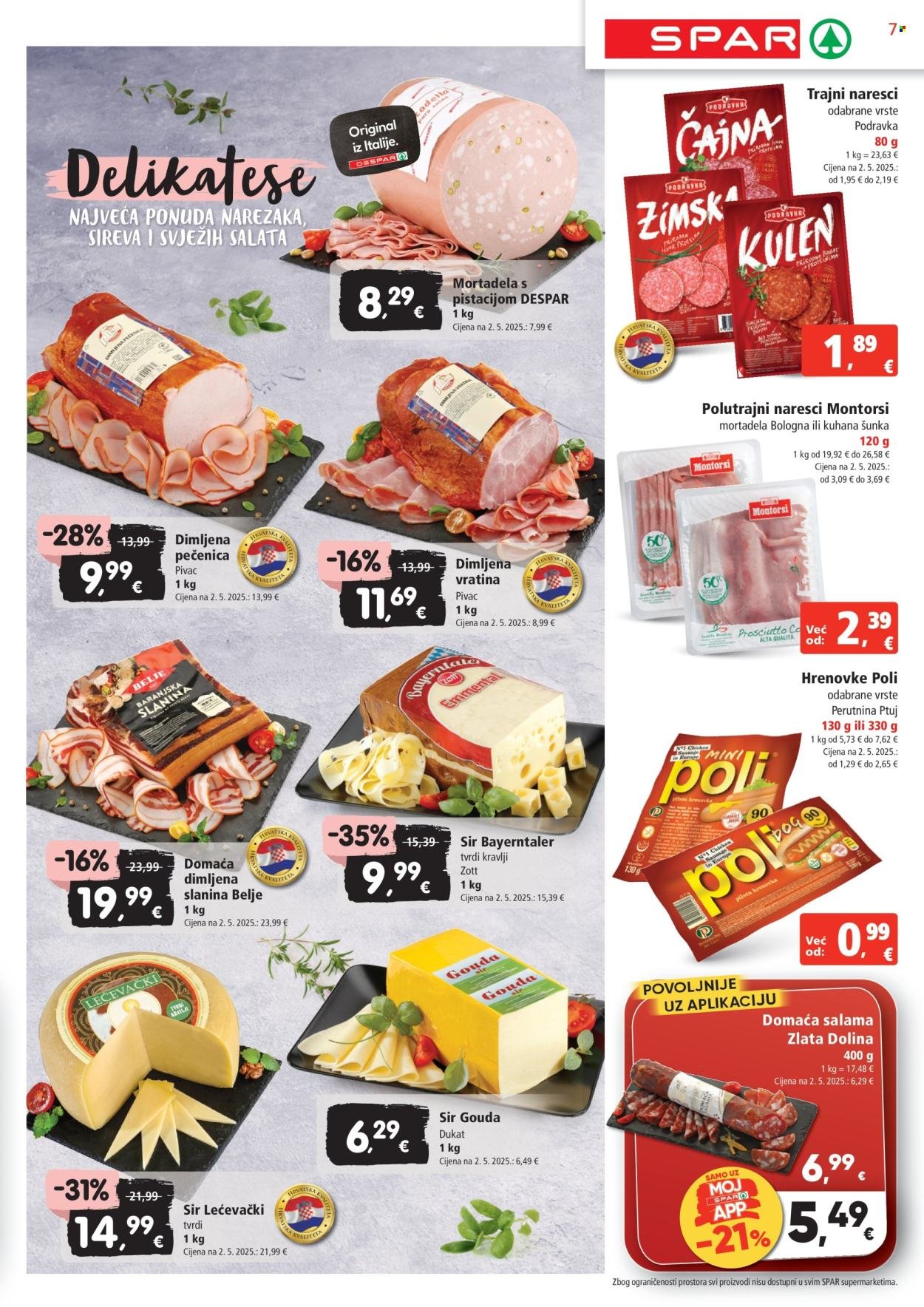 SPAR katalog - Od srijede 30.07.2025.