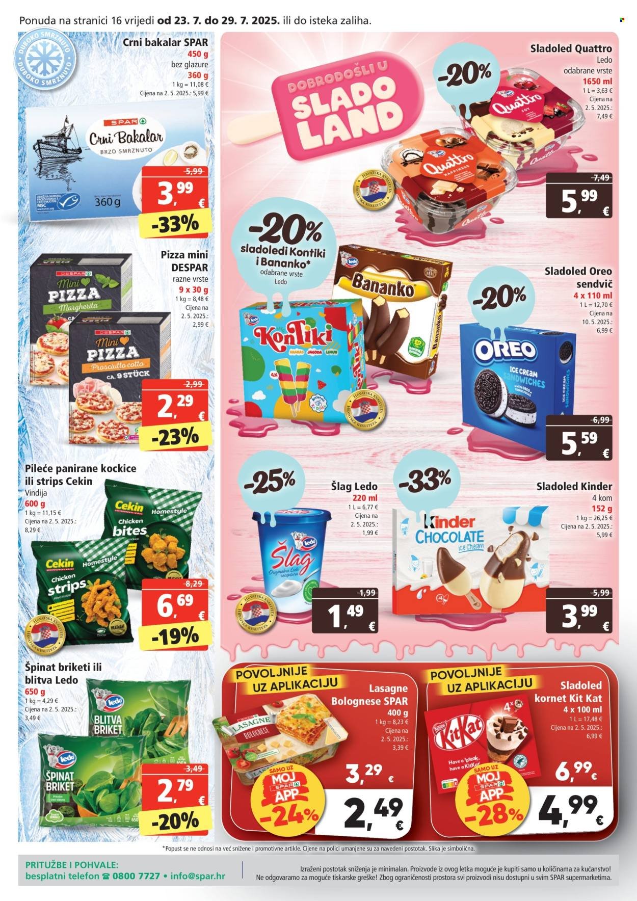 SPAR katalog - Od srijede 23.07.2025.