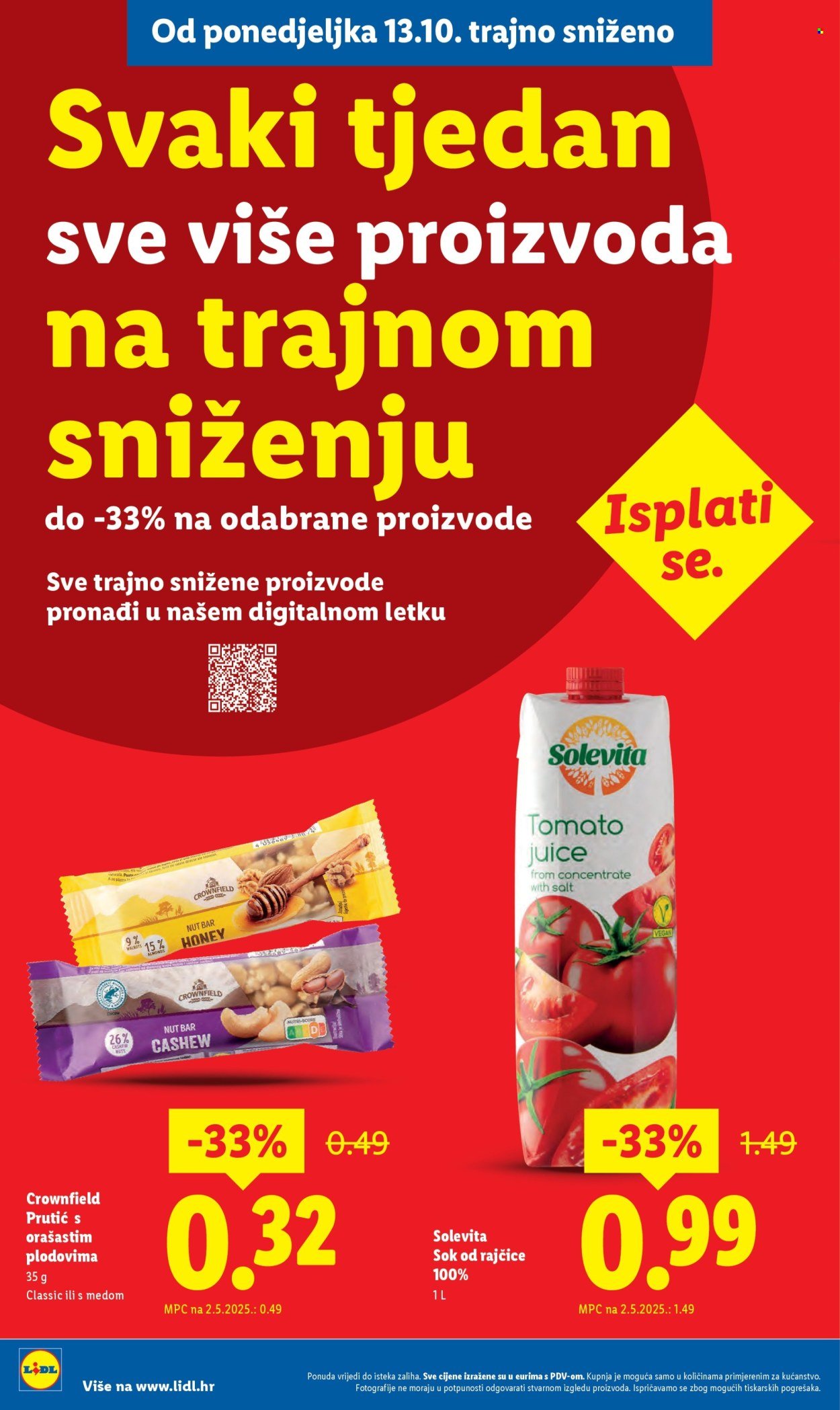 LIDL katalog - Od ponedeljka 13.10.2025.