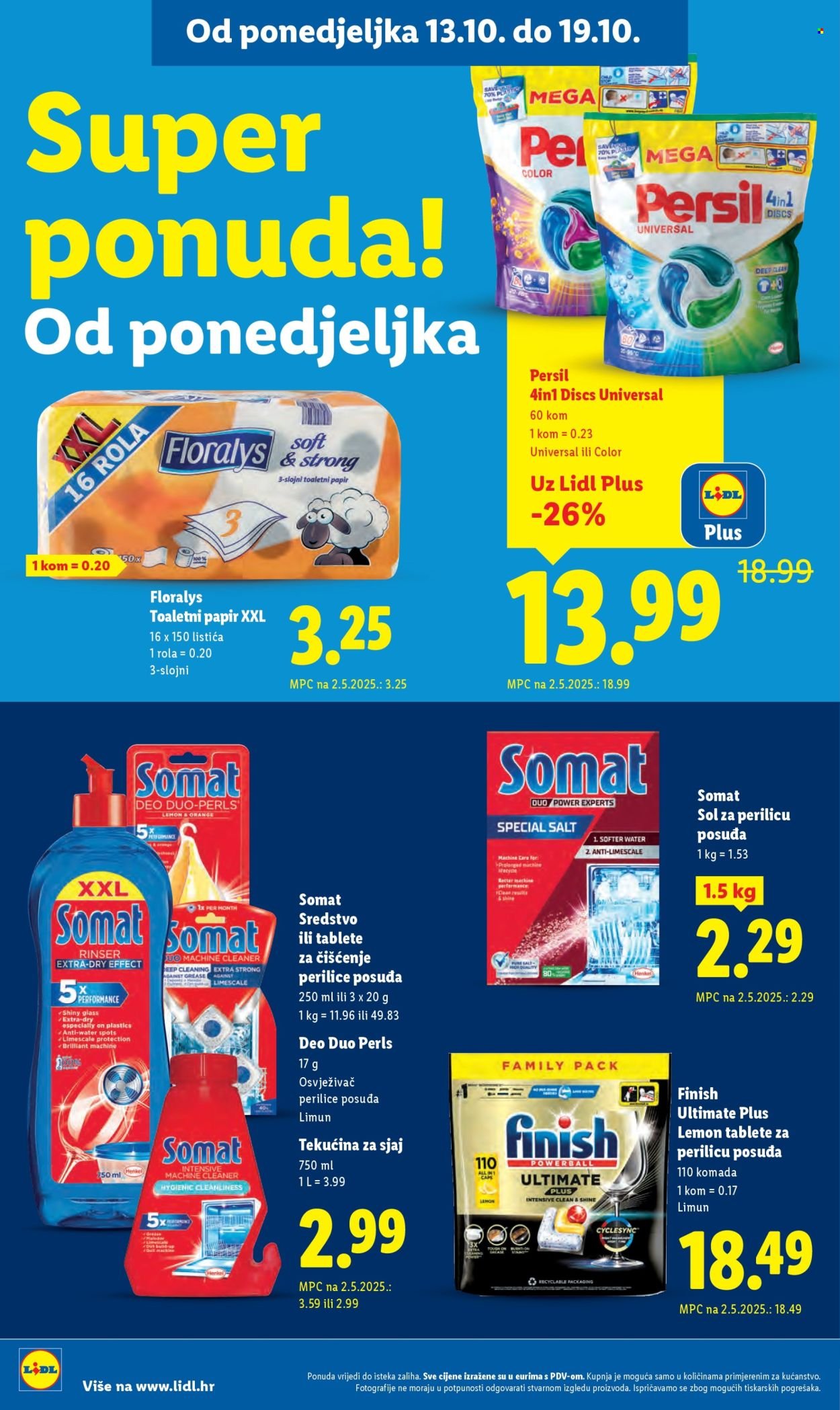LIDL katalog - Od ponedeljka 13.10.2025.