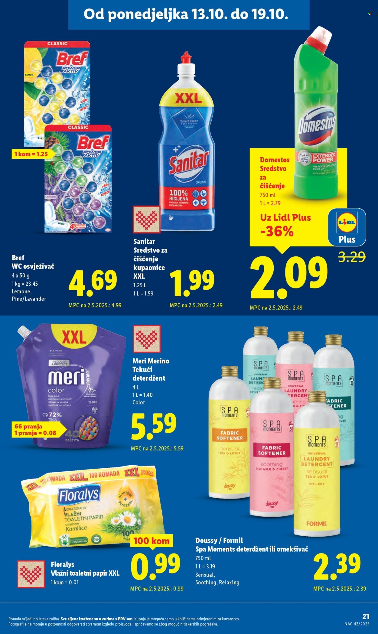 LIDL katalog - Od ponedeljka 13.10.2025.