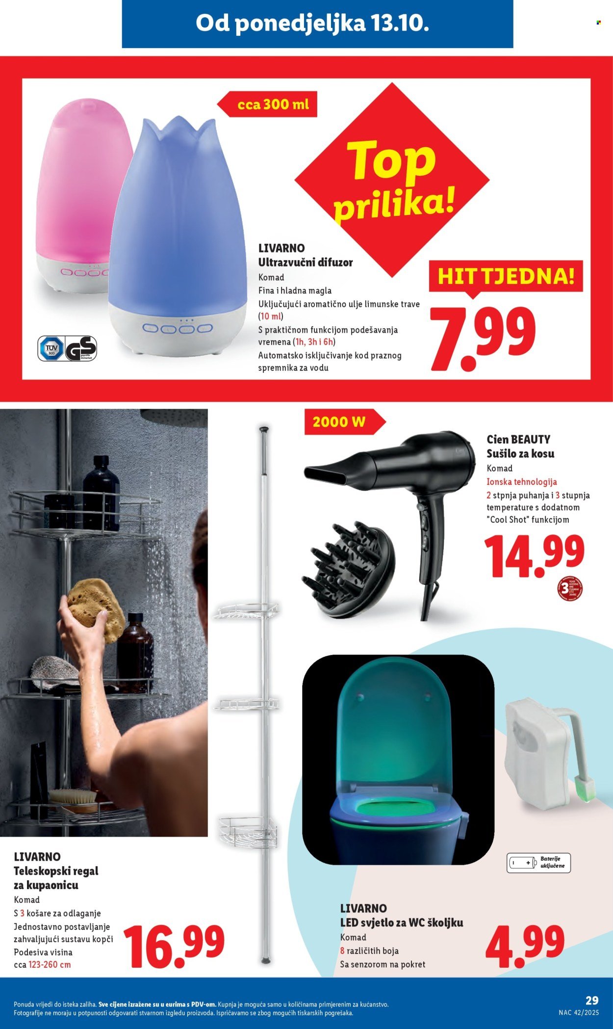 LIDL katalog - Od ponedeljka 13.10.2025.