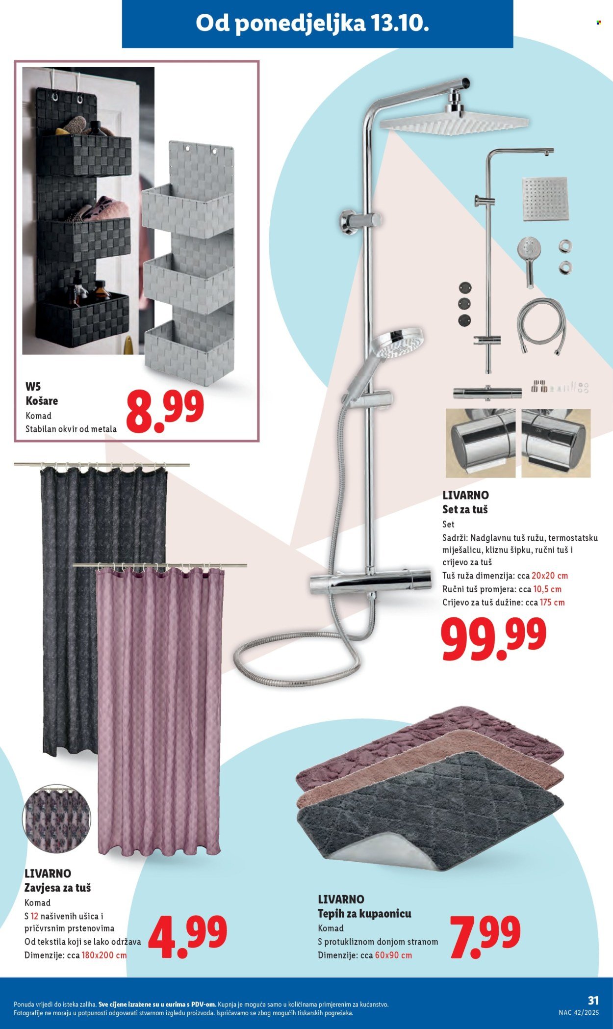 LIDL katalog - Od ponedeljka 13.10.2025.