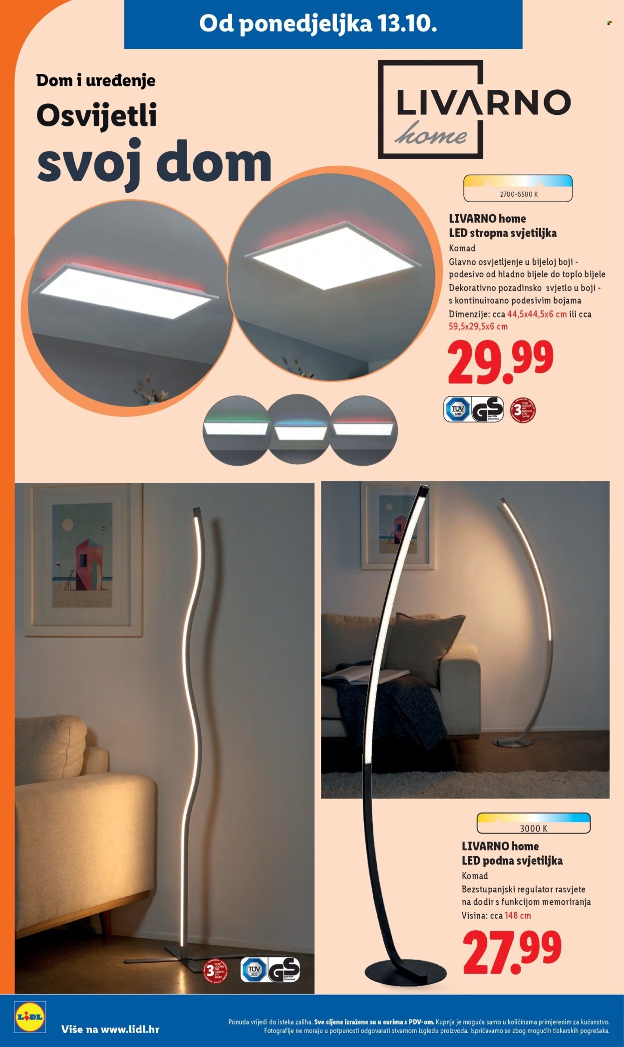 LIDL katalog - Od ponedeljka 13.10.2025.