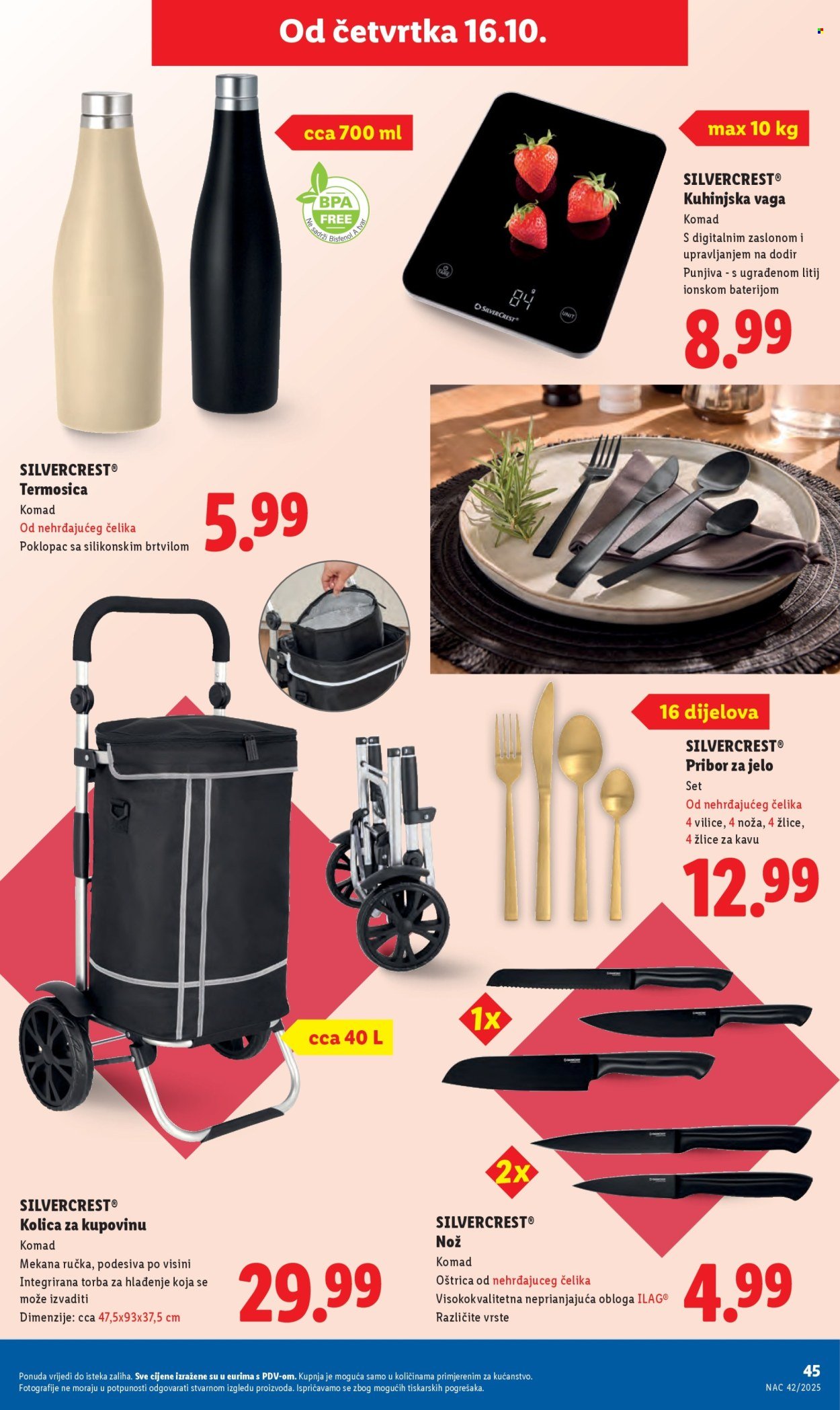 LIDL katalog - Od ponedeljka 13.10.2025.