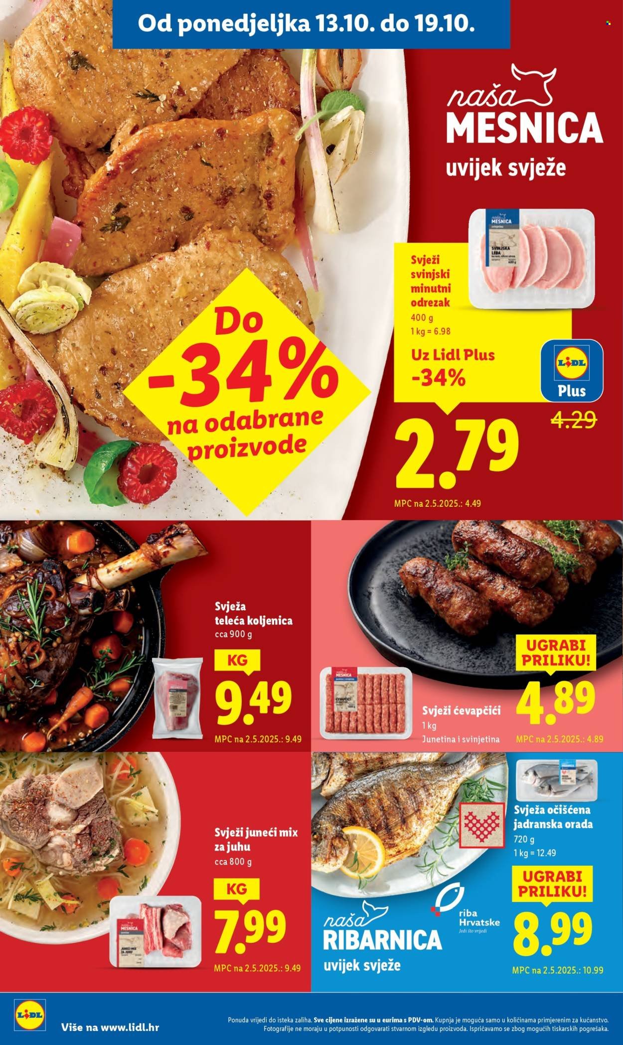 LIDL katalog - Od ponedeljka 13.10.2025.