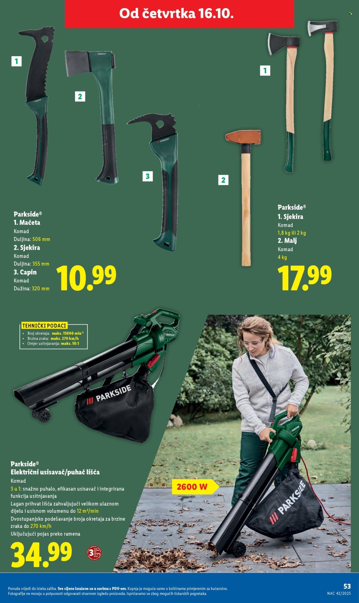 LIDL katalog - Od ponedeljka 13.10.2025.