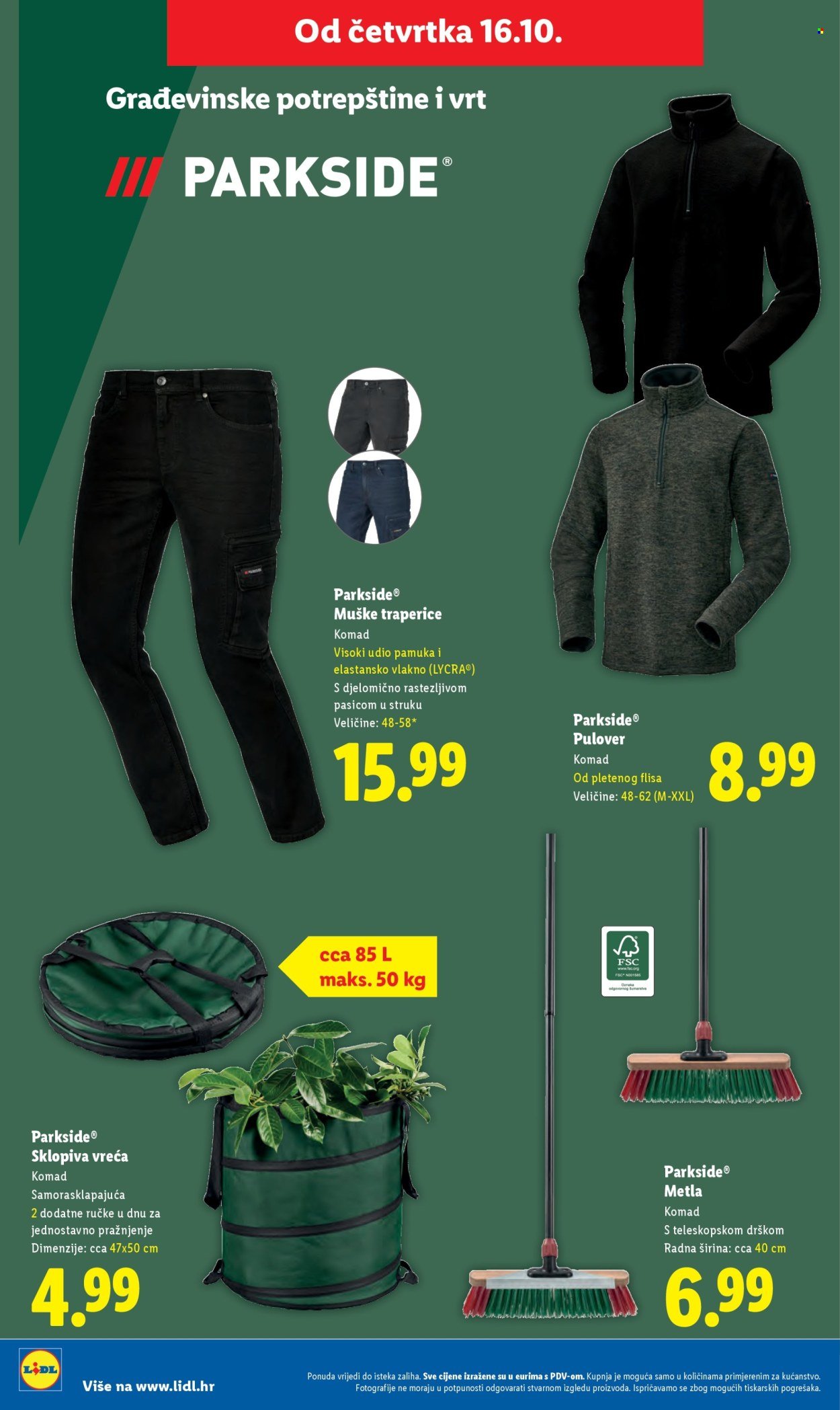 LIDL katalog - Od ponedeljka 13.10.2025.