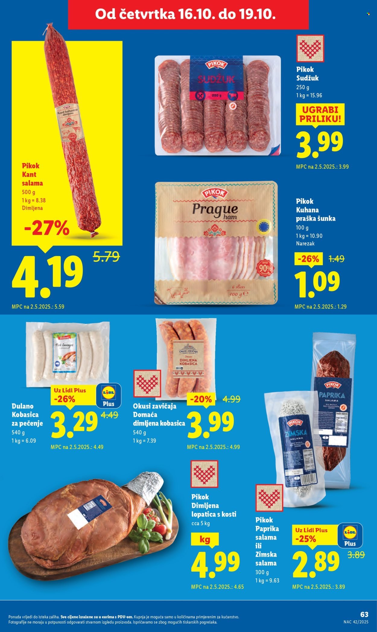 LIDL katalog - Od ponedeljka 13.10.2025.