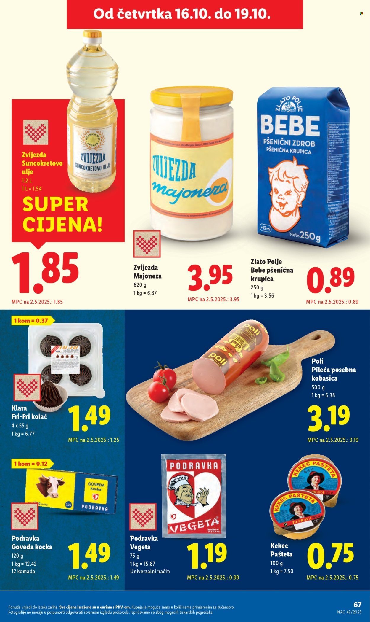 LIDL katalog - Od ponedeljka 13.10.2025.
