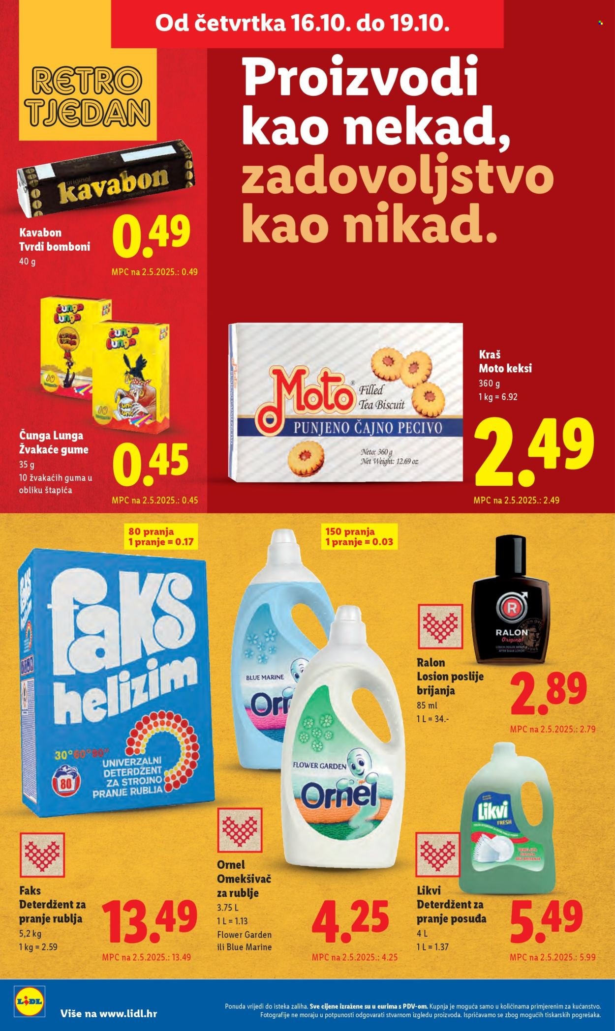 LIDL katalog - Od ponedeljka 13.10.2025.