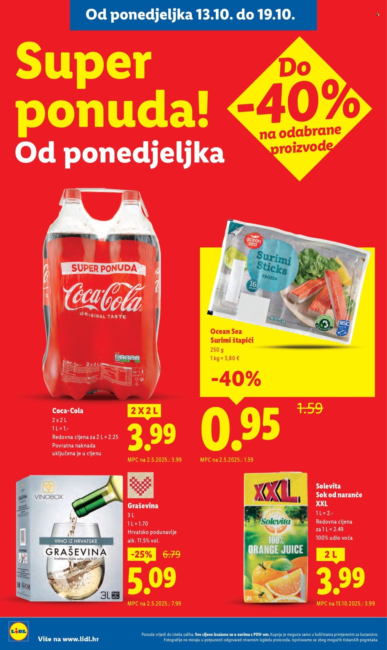 LIDL katalog - Od ponedeljka 13.10.2025.