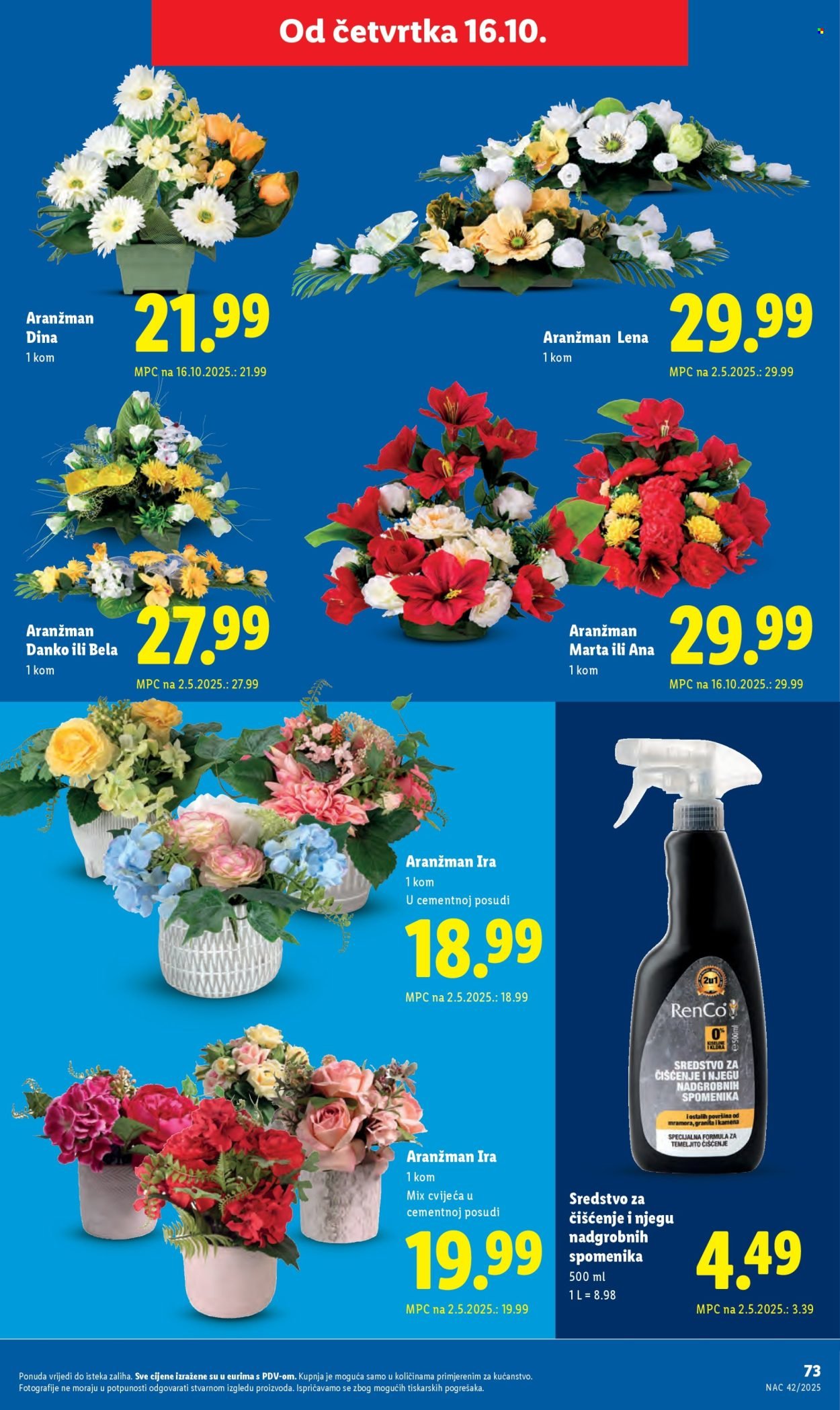 LIDL katalog - Od ponedeljka 13.10.2025.