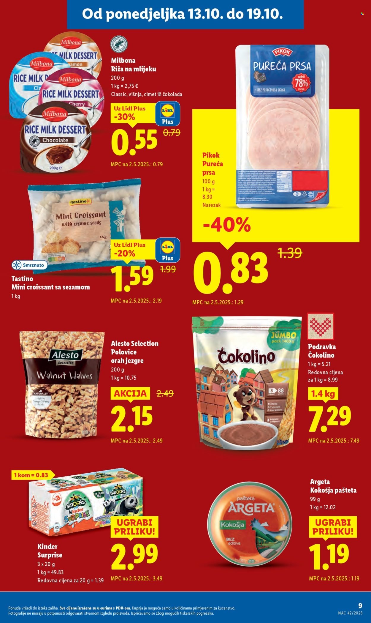 LIDL katalog - Od ponedeljka 13.10.2025.
