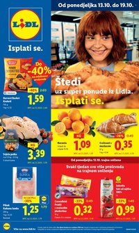 LIDL katalog - Od ponedeljka 13.10.2025.