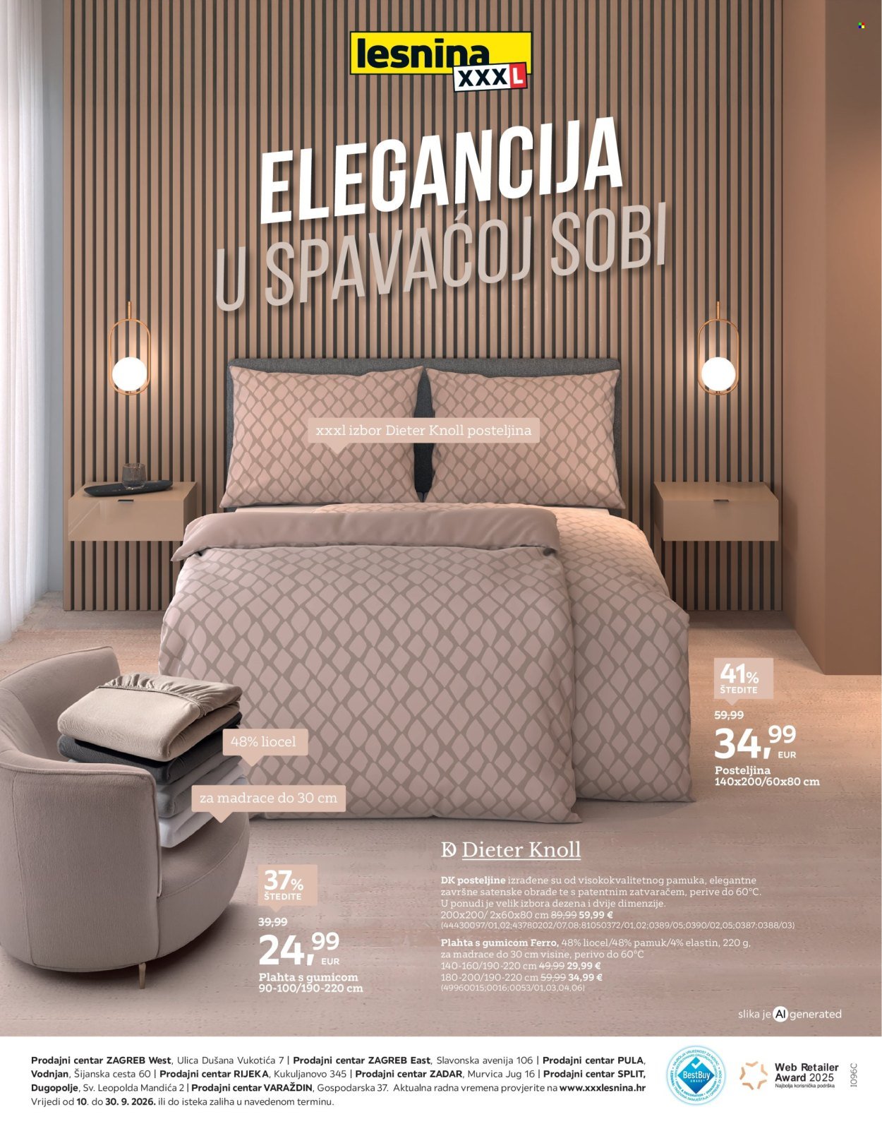 LESNINA katalog - Elegancija u spavaćoj sobi