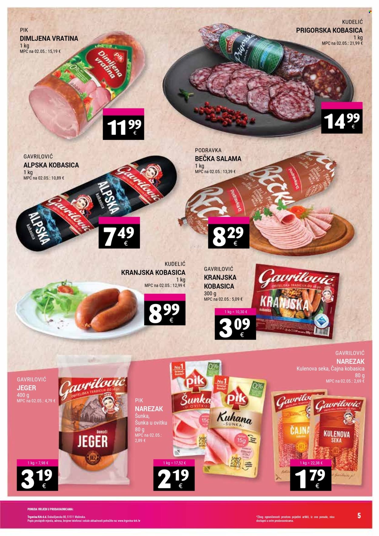 TRGOVINA KRK katalog - Od srijede 16.09.2026.